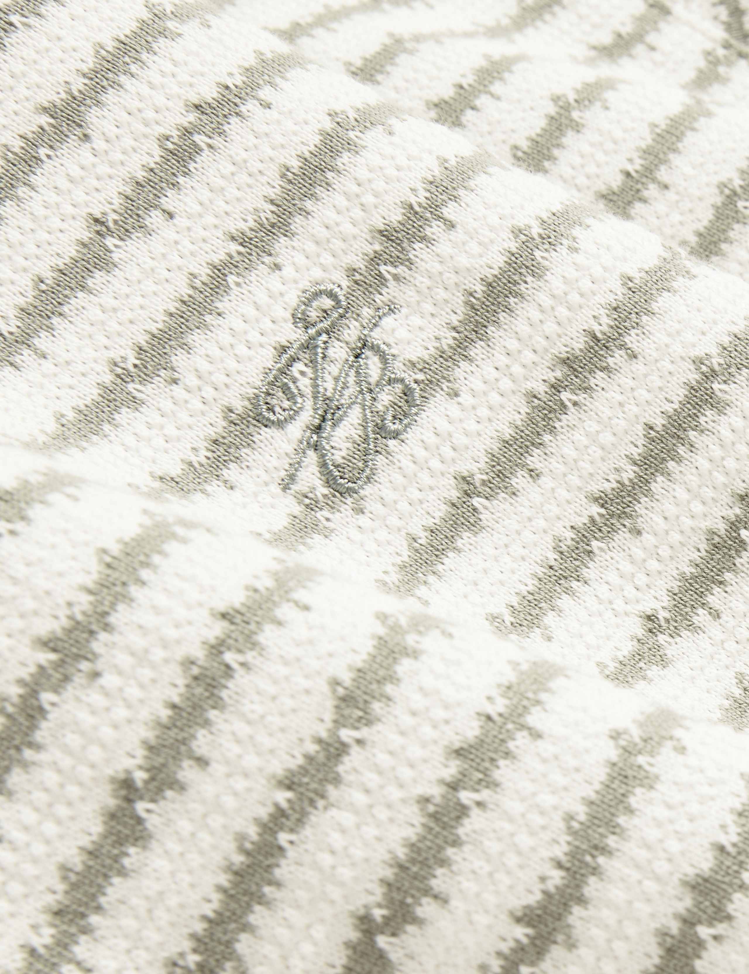 Pure Cotton Striped Knitted T-Shirt 4 of 7