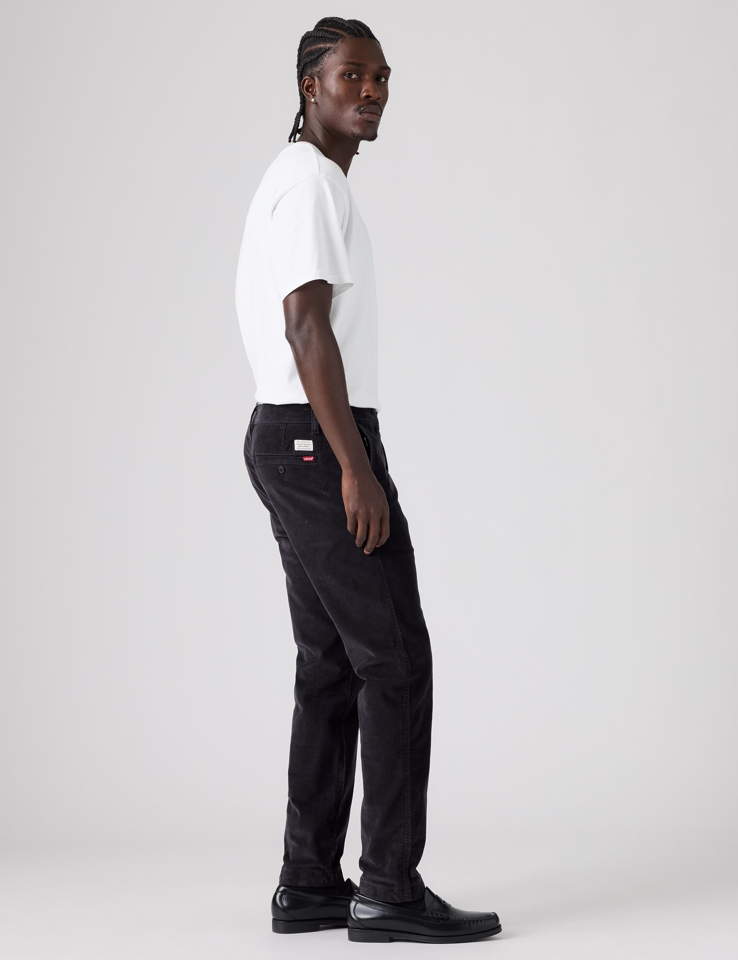 Tapered Fit Corduroy Chino Trousers 5 of 6