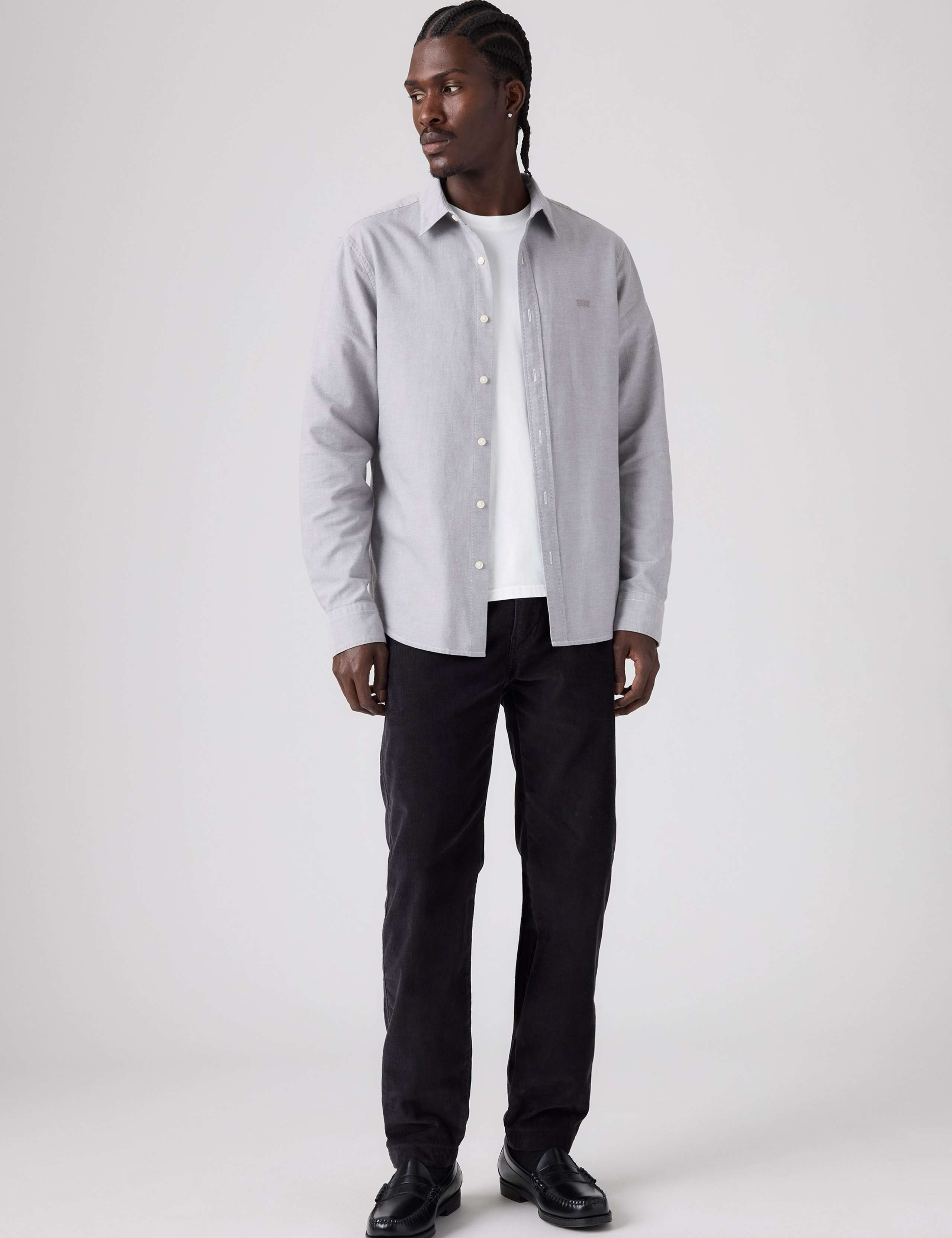 Tapered Fit Corduroy Chino Trousers 6 of 6