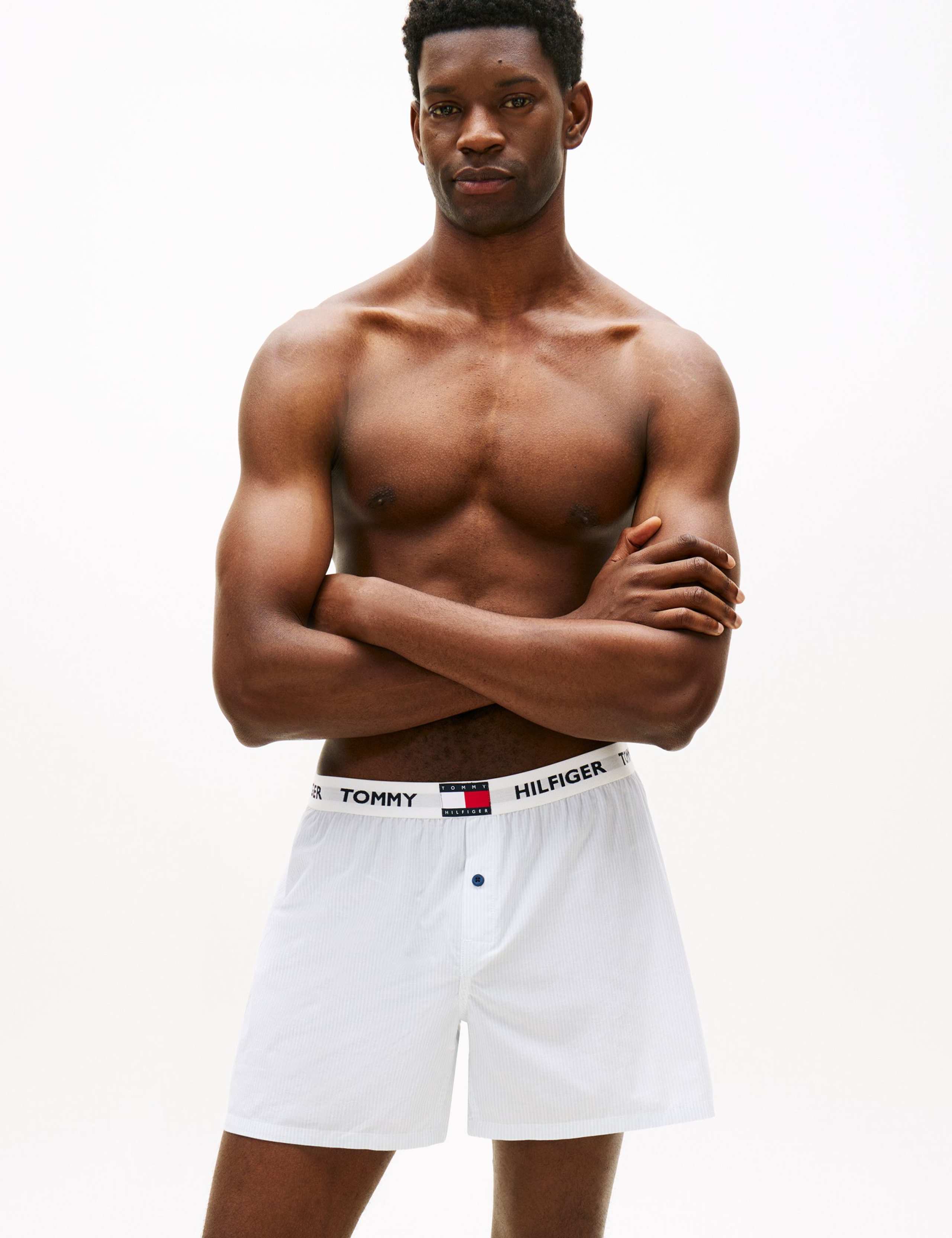 3 Pack Heritage Pure Cotton Boxers 3 of 6