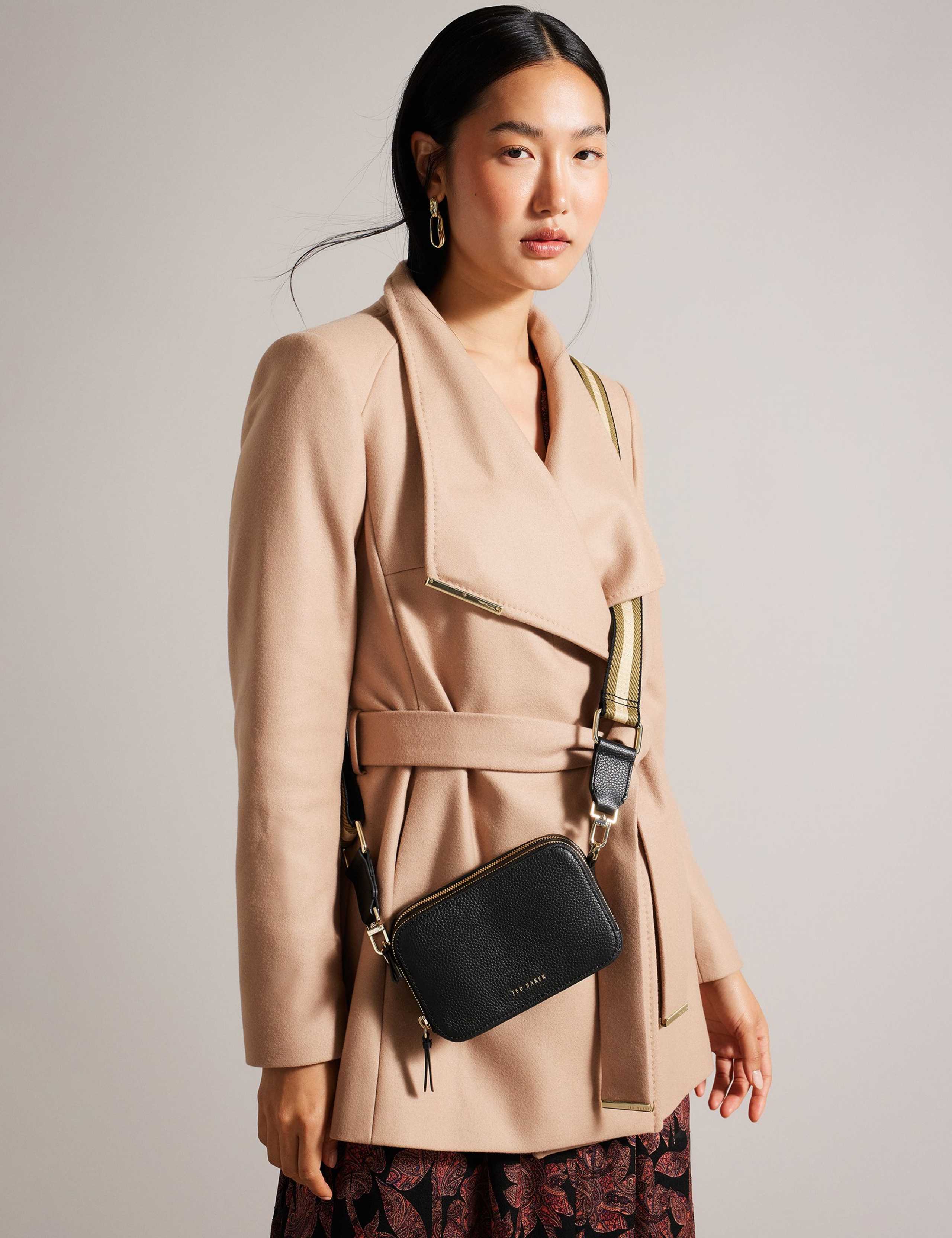 Leather Cross Body Bag 2 of 4