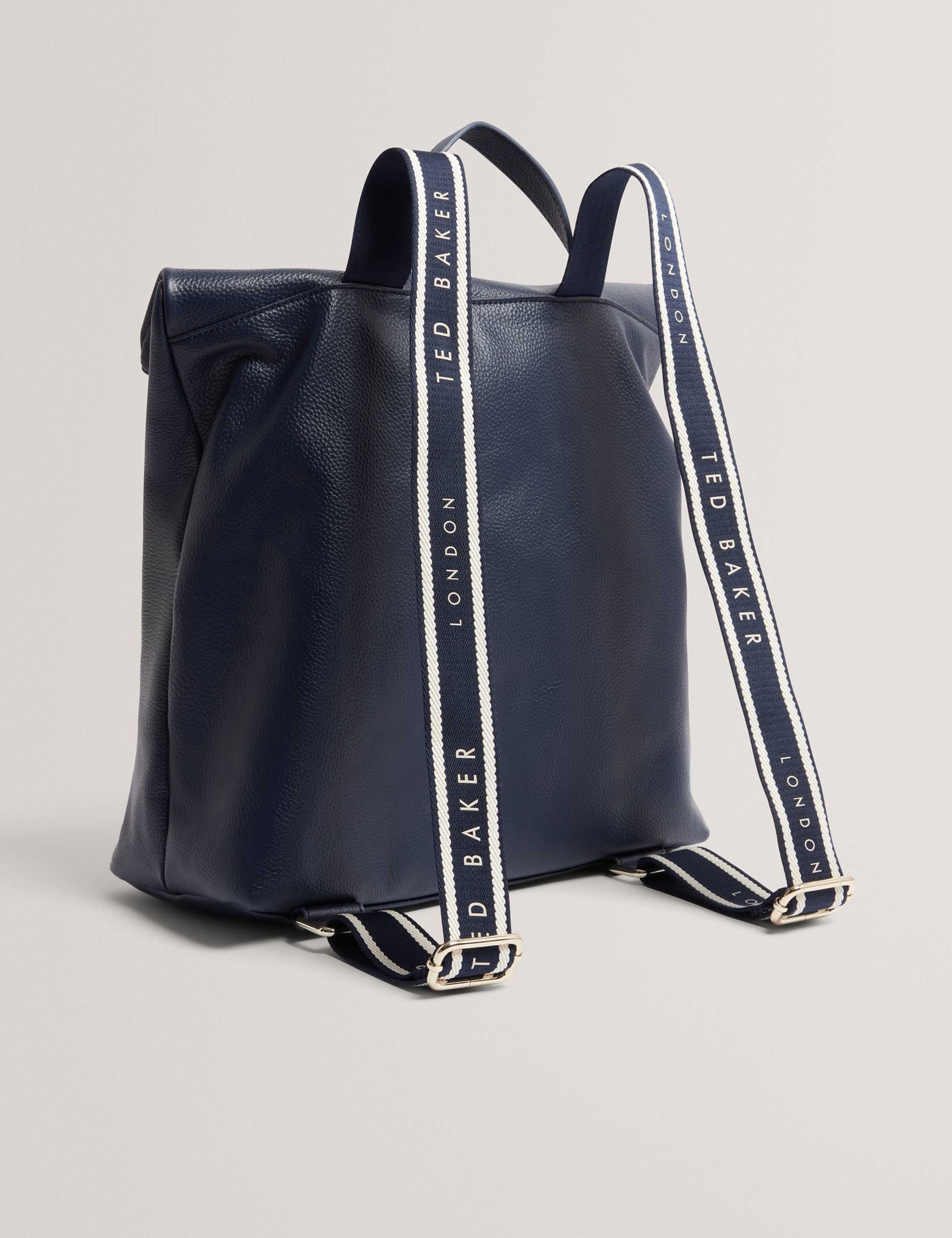 Essaya Leather Fold Over Backpack 6 of 6