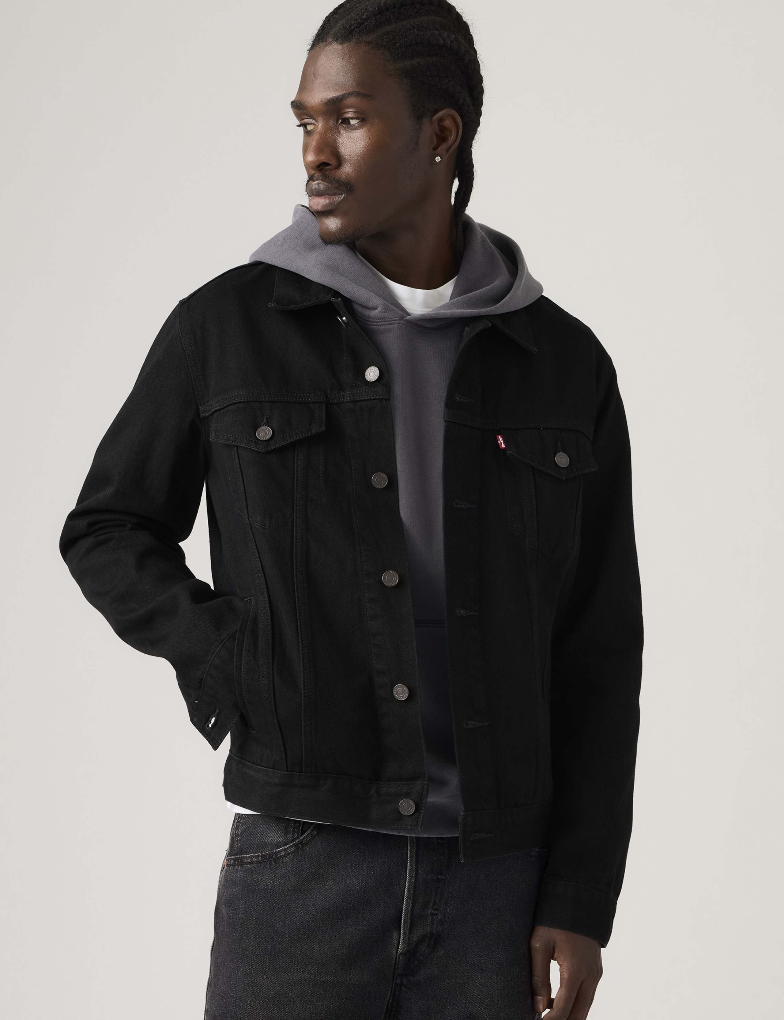 Denim Trucker Jacket 4 of 6
