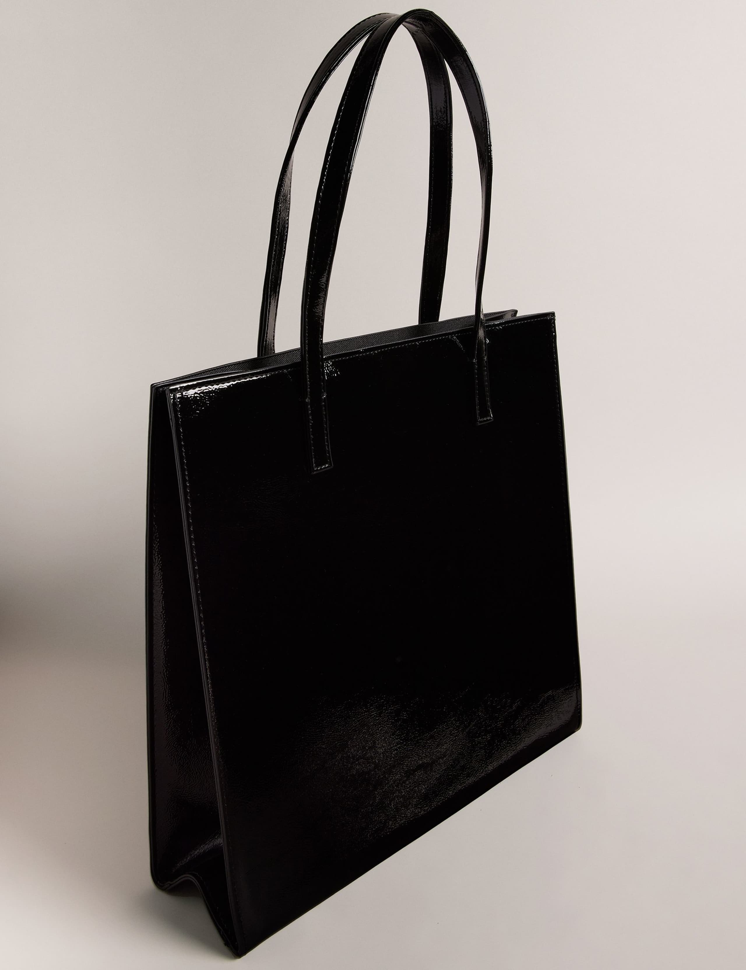Icon Patent Tote Bag 2 of 5