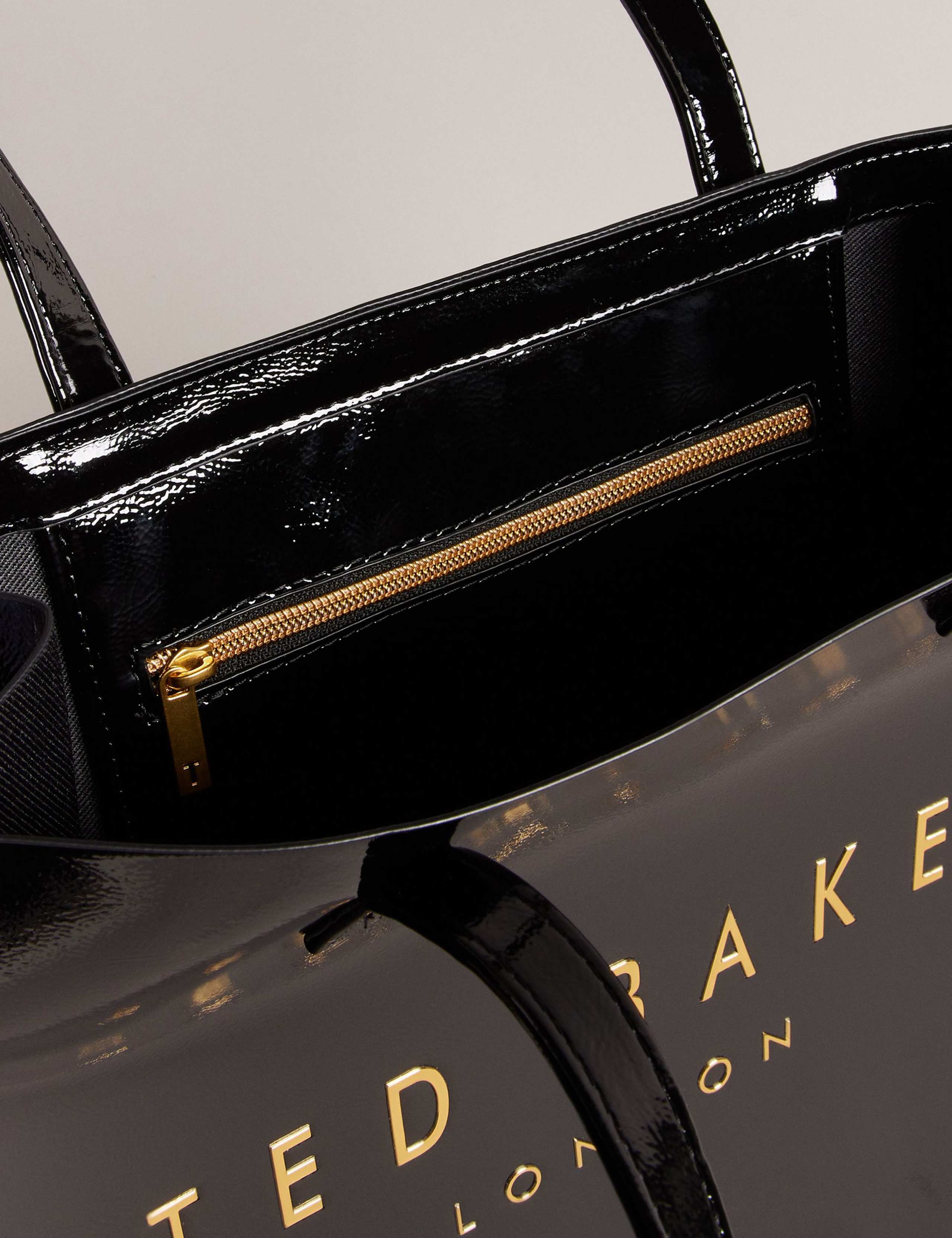 Icon Patent Tote Bag 4 of 5