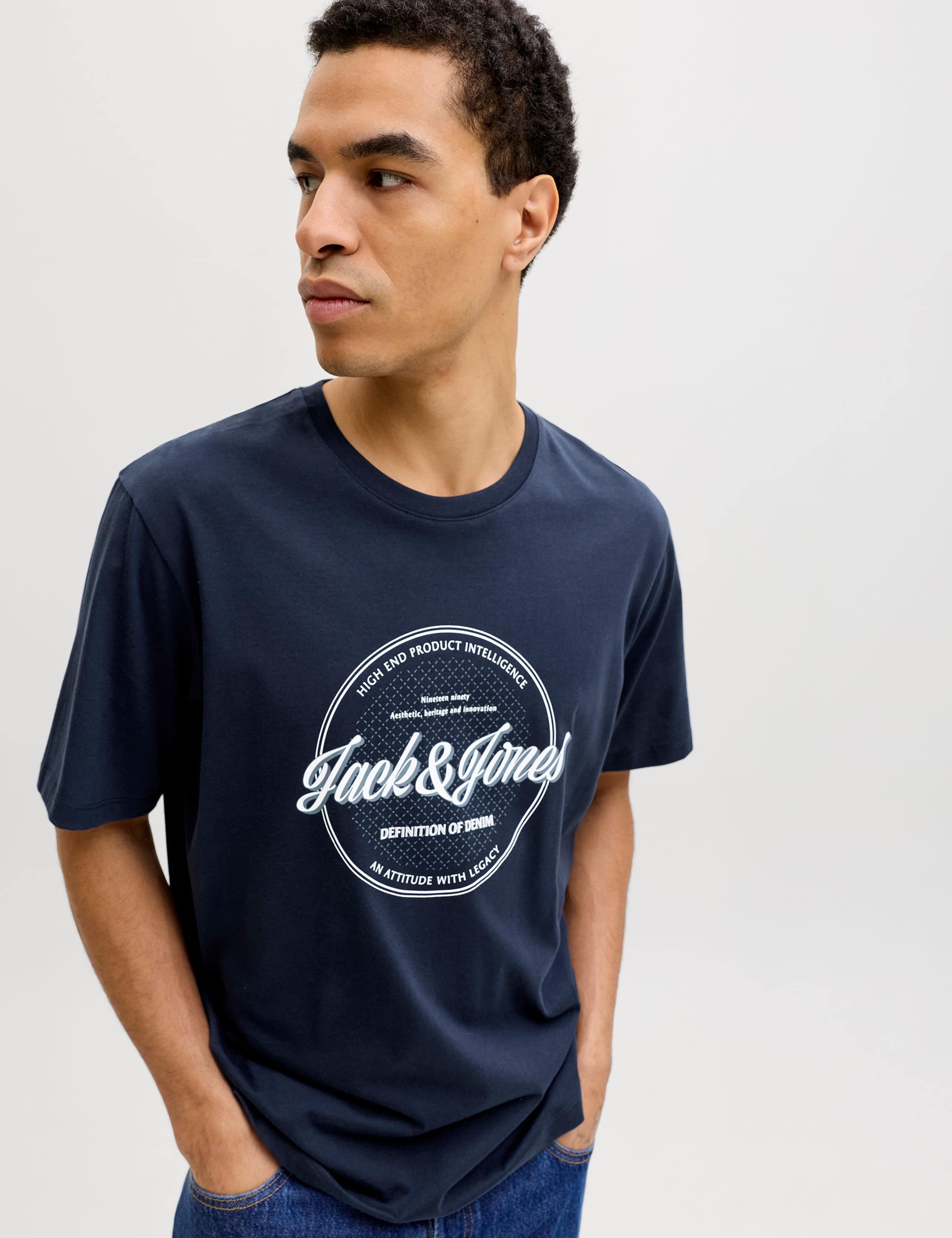 Pure Cotton Logo Graphic Print T-Shirt 1 of 7