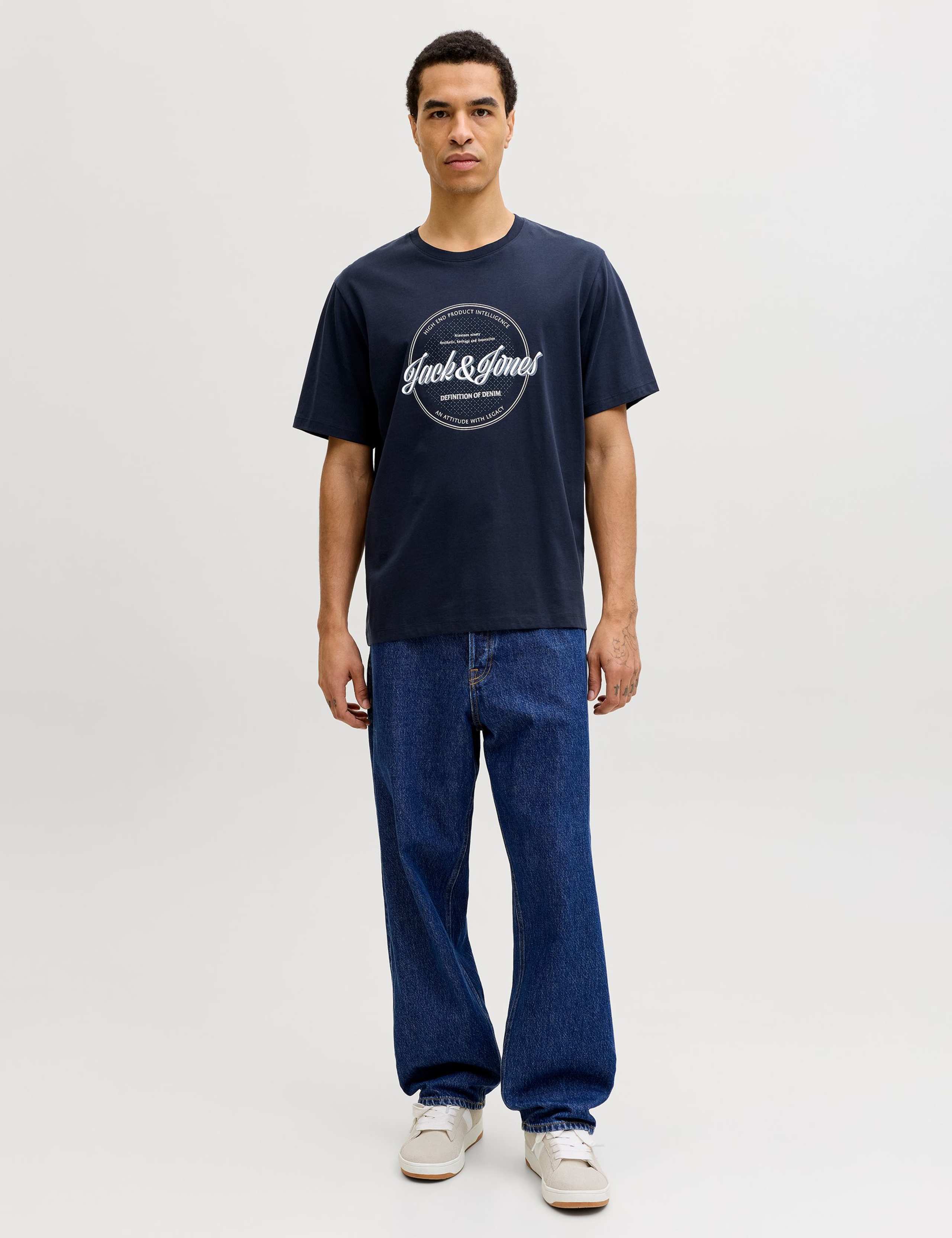 Pure Cotton Logo Graphic Print T-Shirt 5 of 7