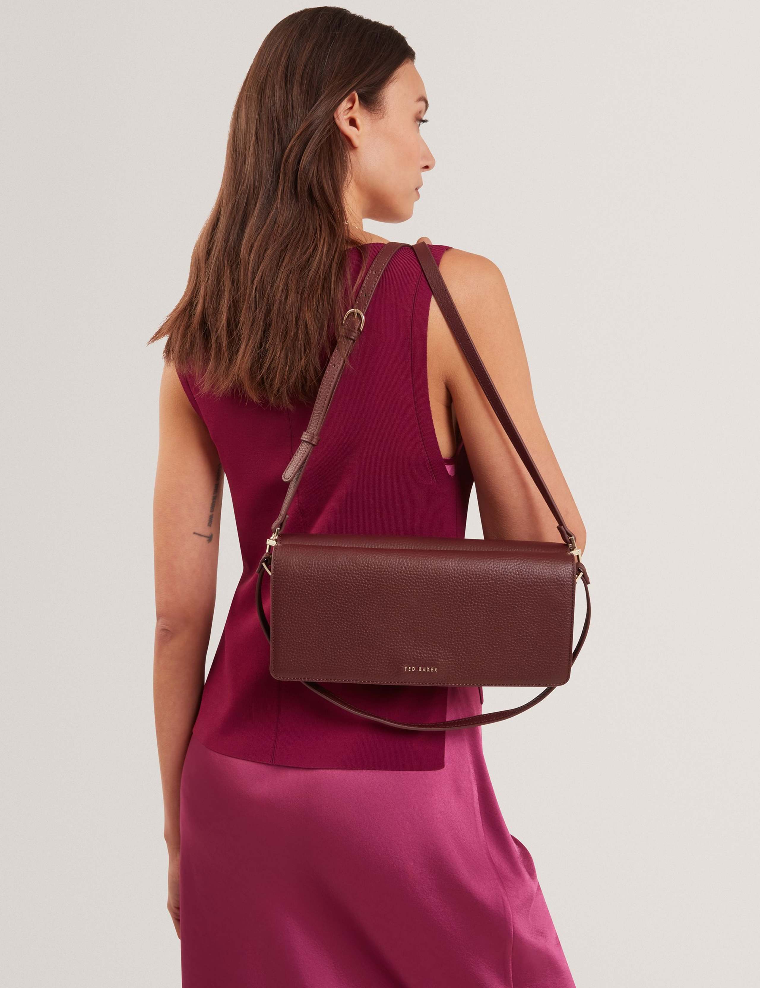 Twyyla Leather Baguette Bag 4 of 6