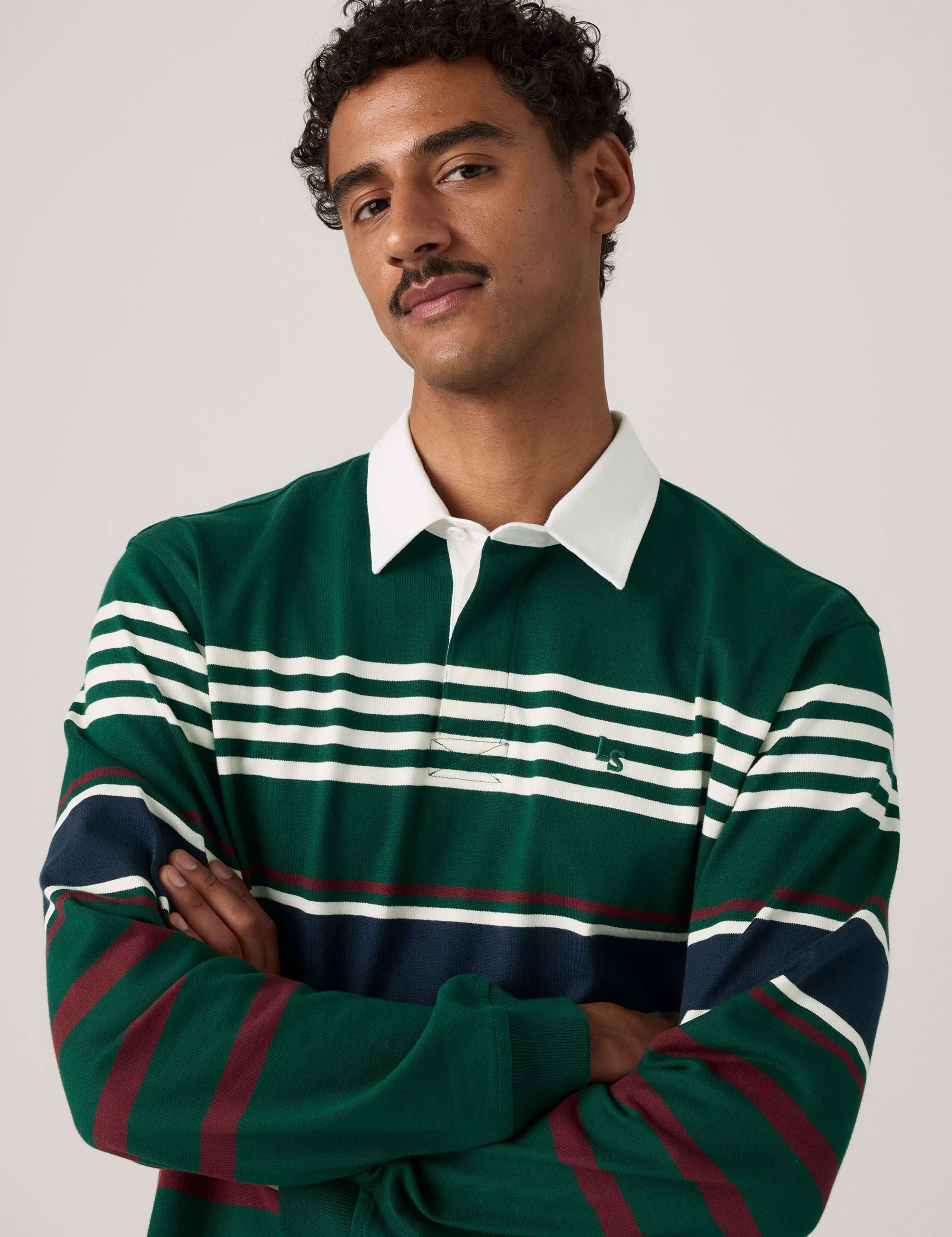 Pure Cotton Rugby Shirt 4 of 6