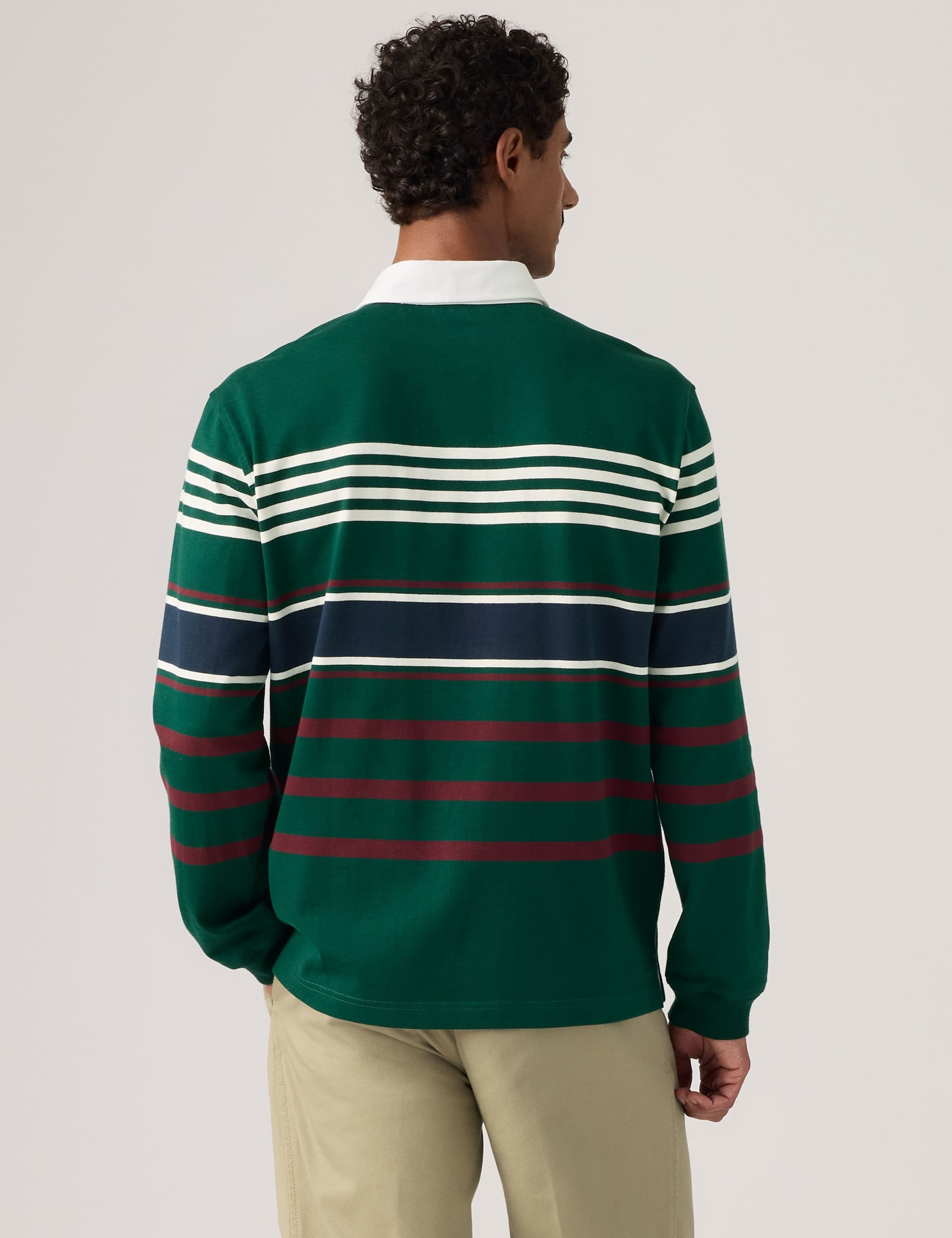 Pure Cotton Rugby Shirt 5 of 6