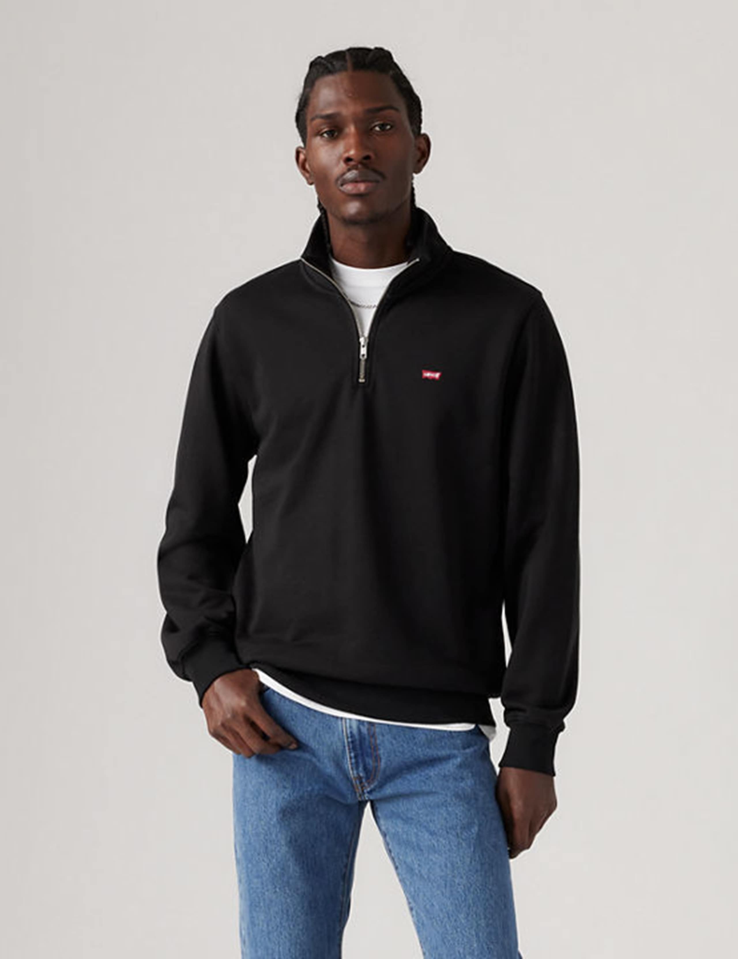 Regular Fit Pure Cotton Half Zip Jumper 5 of 6