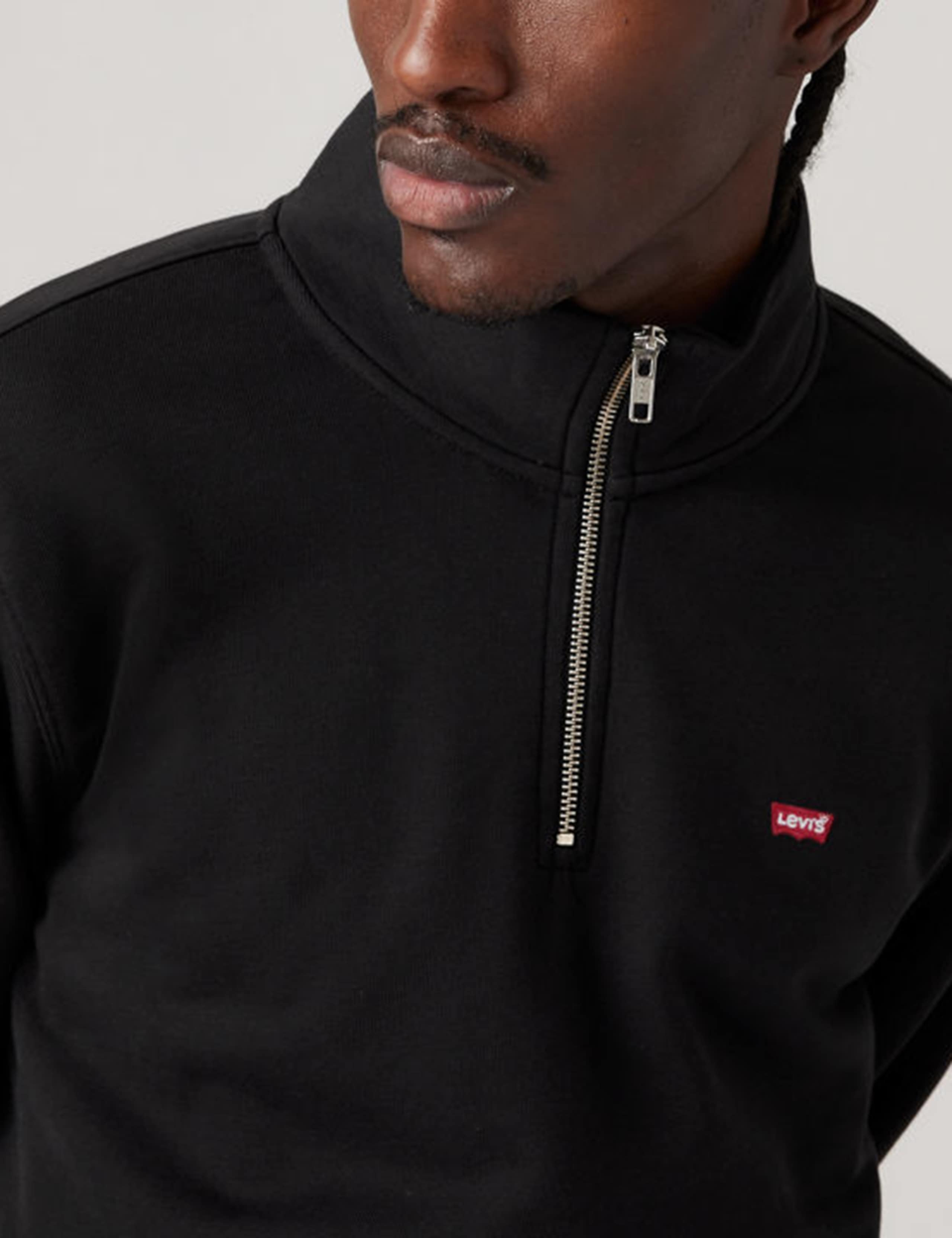 Regular Fit Pure Cotton Half Zip Jumper 6 of 6