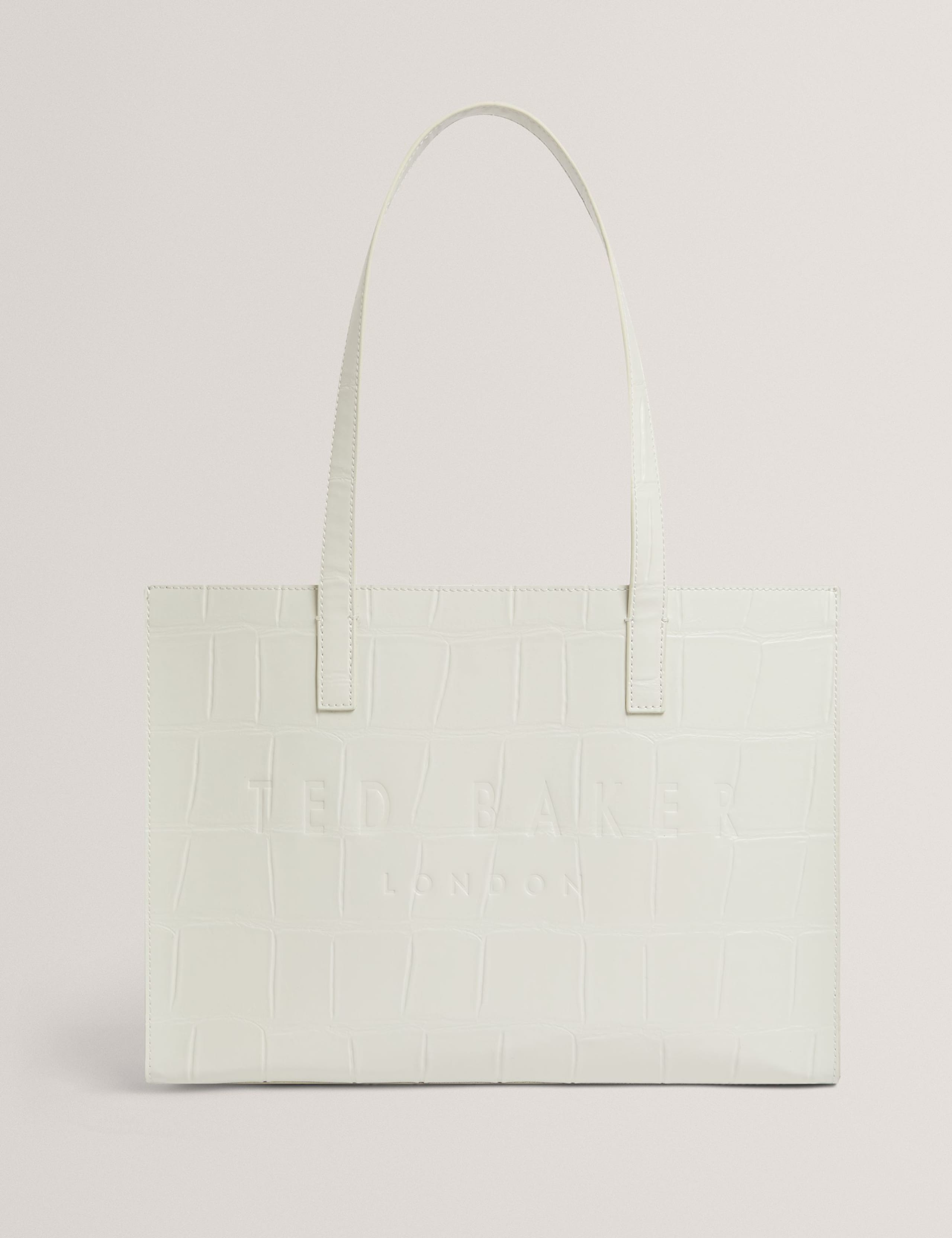 Croc Effect Shoulder Bag 1 of 4