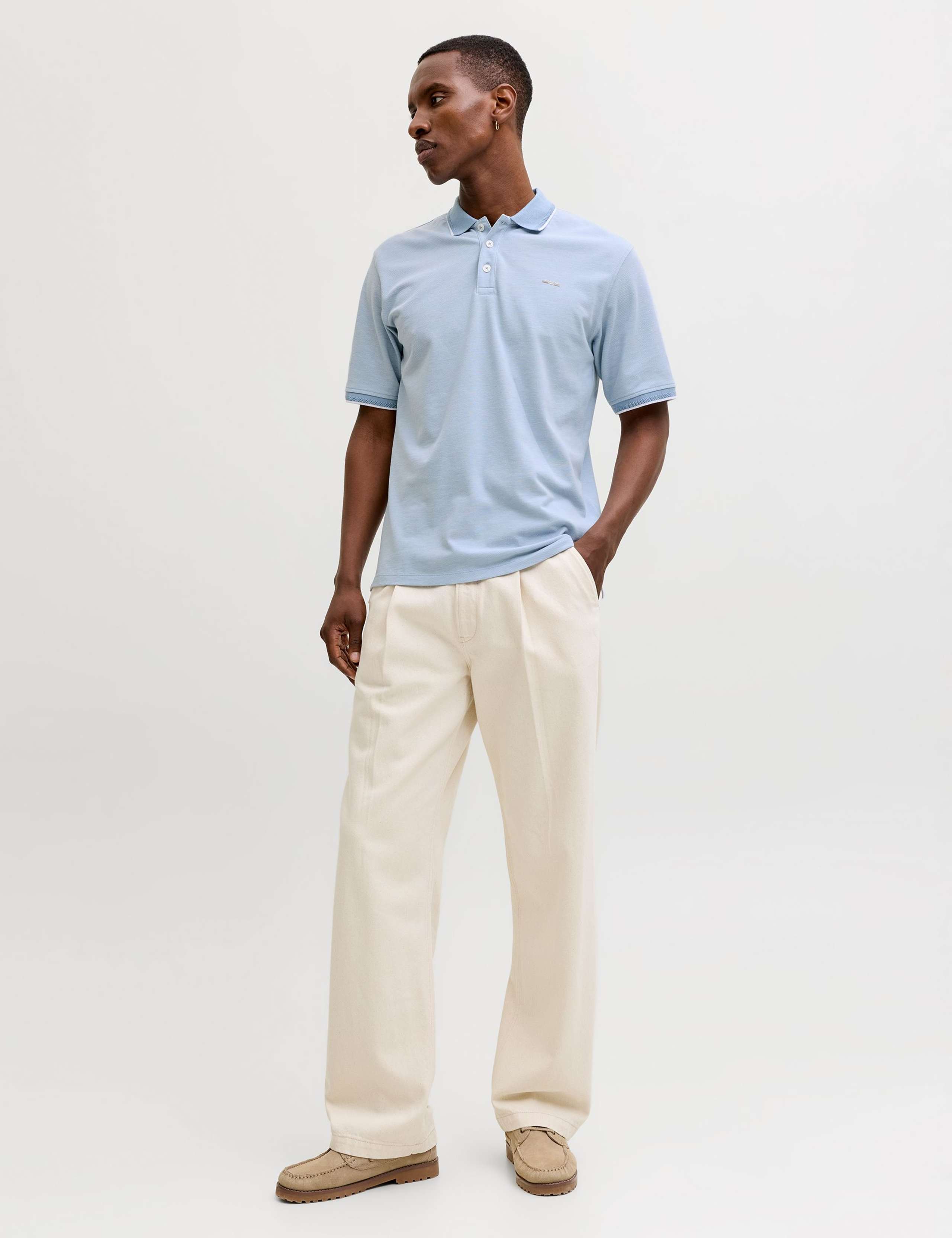 Cotton Blend Polo Shirt 2 of 6