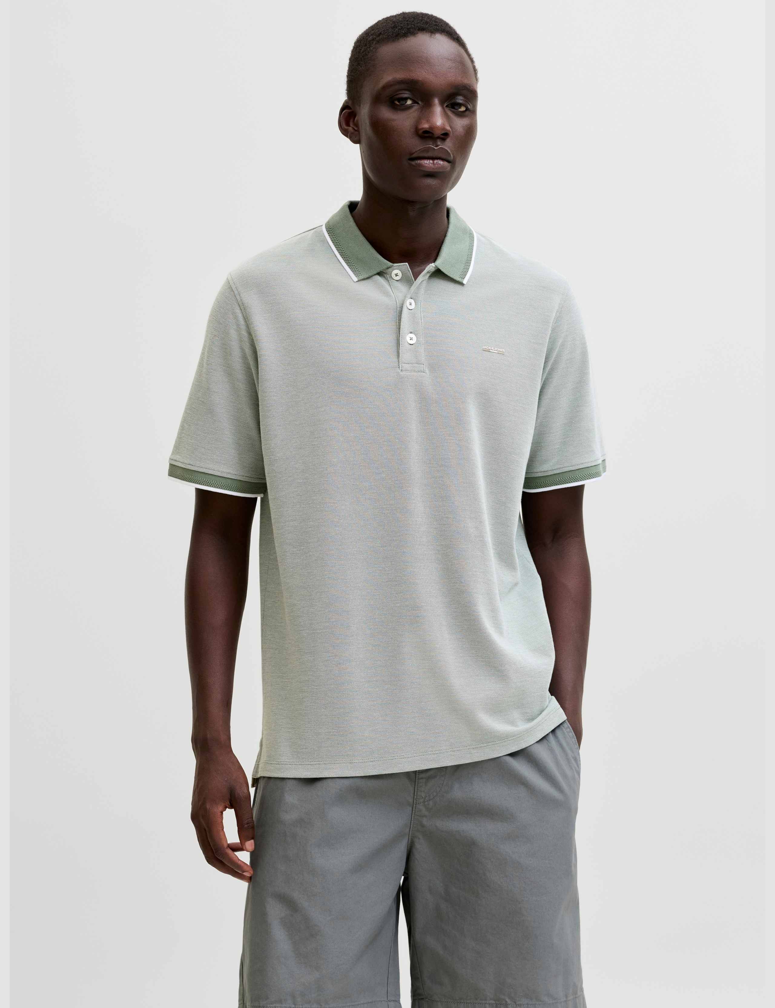 Cotton Blend Polo Shirt 1 of 6