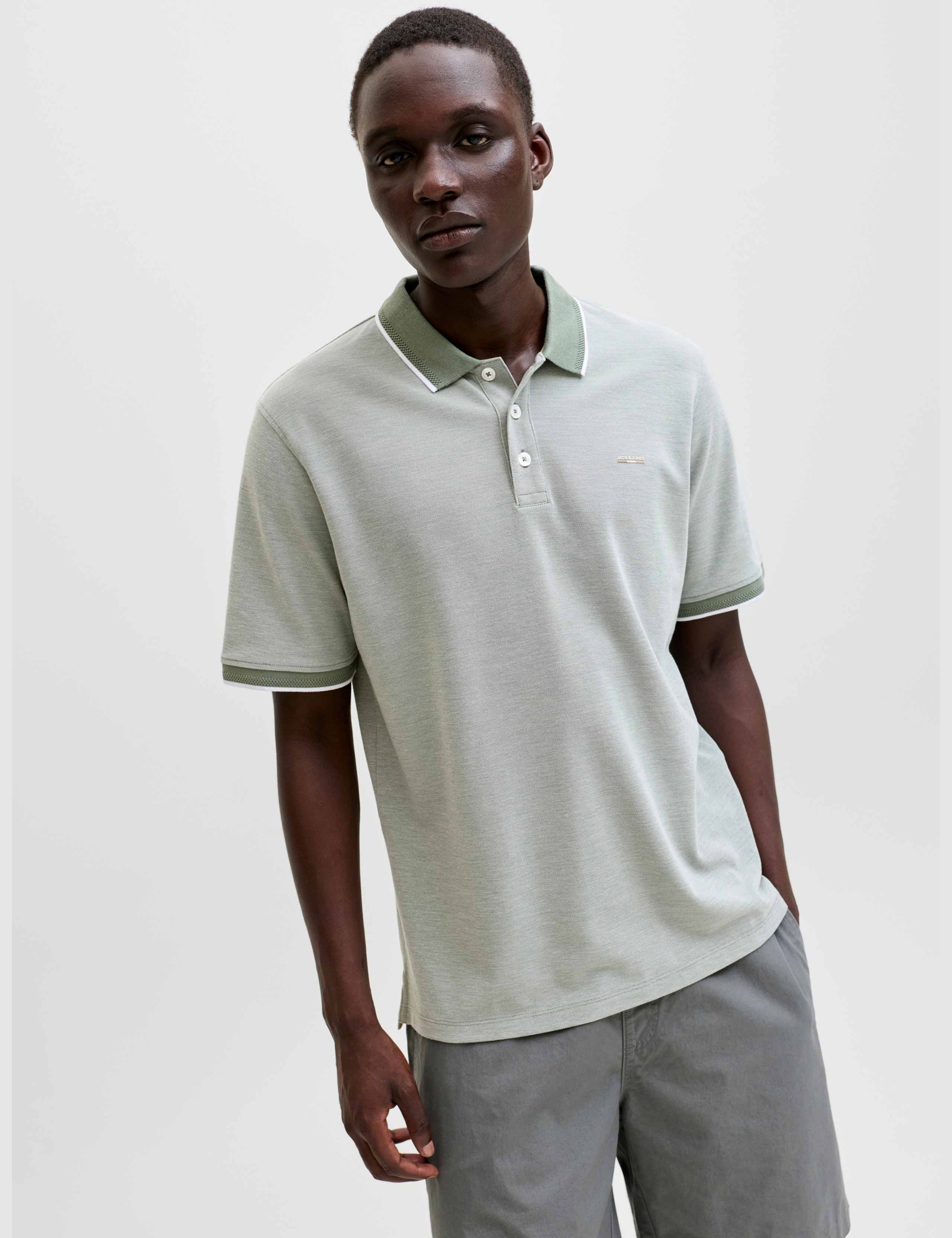 Cotton Blend Polo Shirt 2 of 6