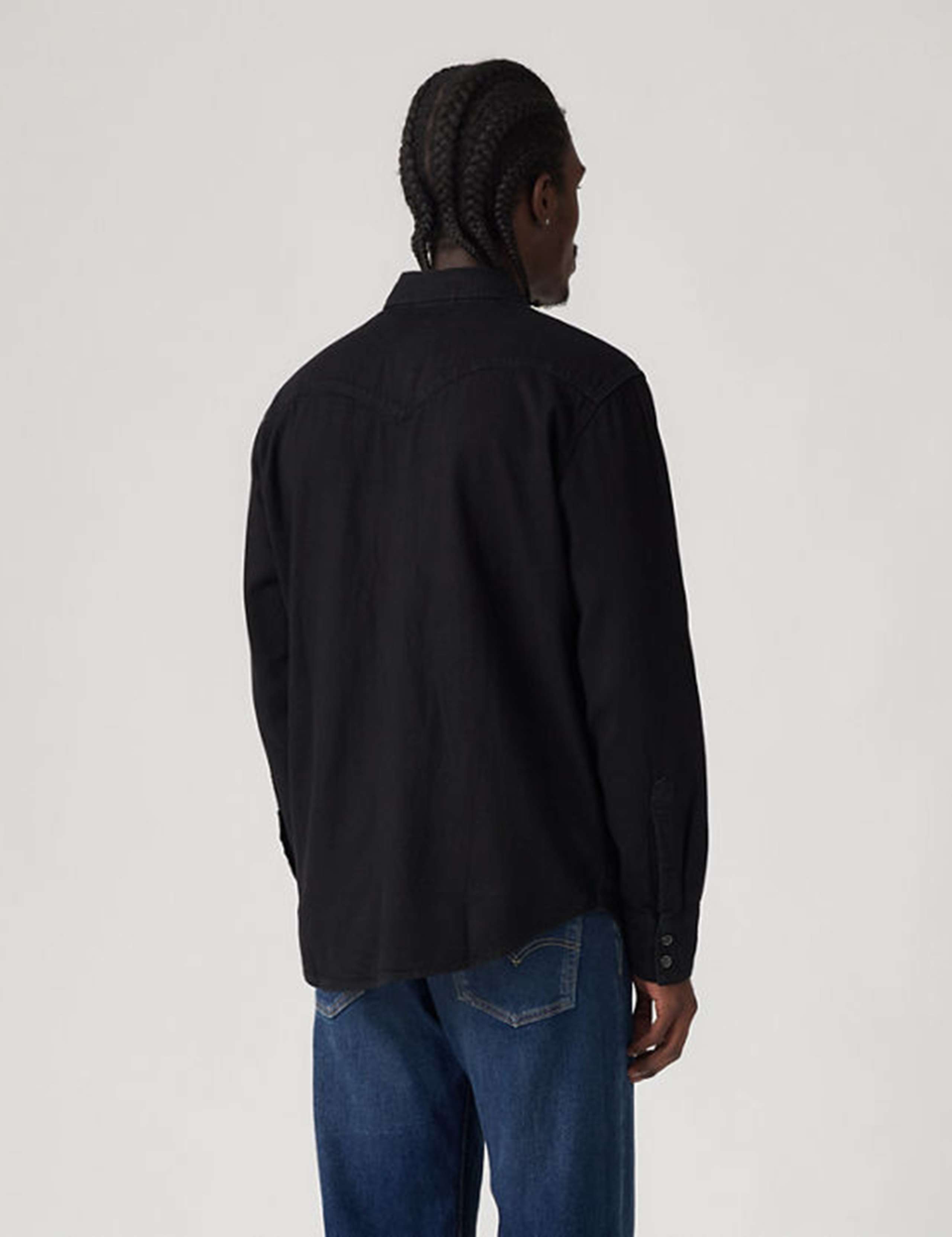 Regular Fit Denim Western Shirt 3 of 6