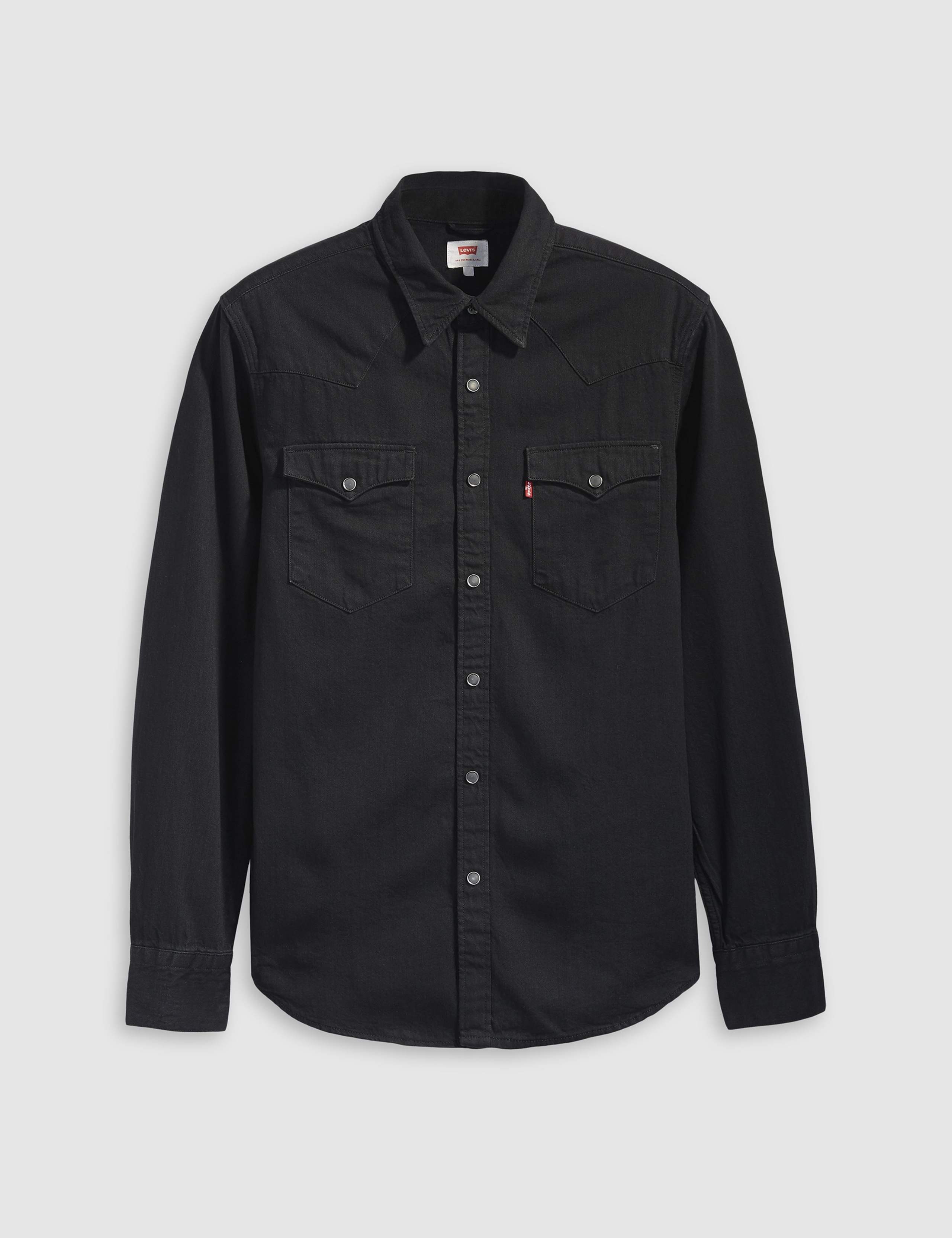 Regular Fit Denim Western Shirt 2 of 6