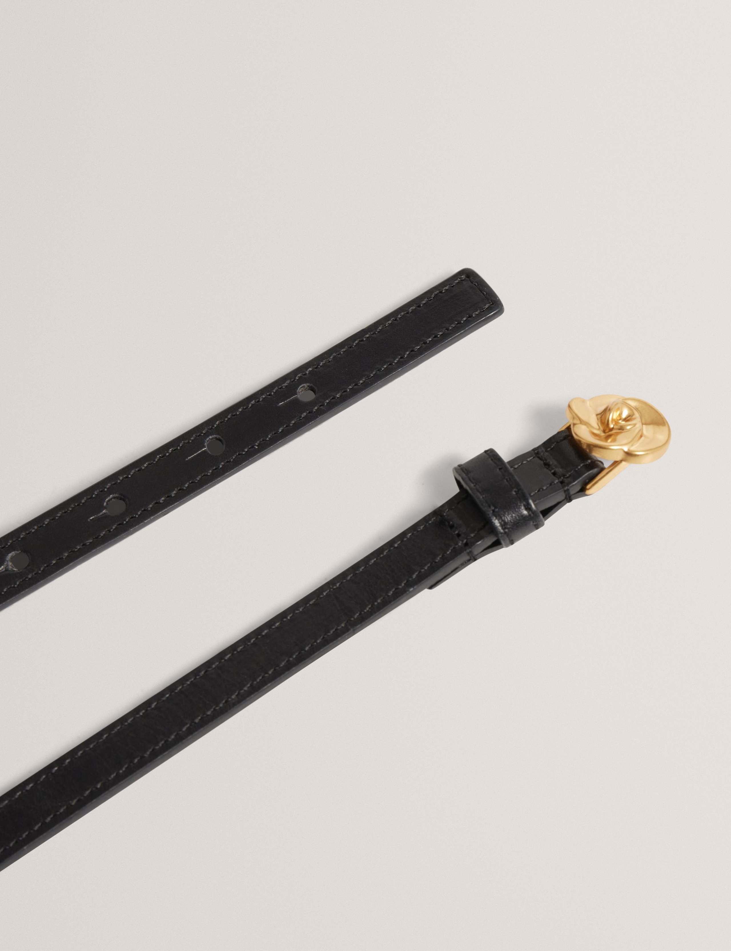 Leather Rose Waist Belt 3 of 4