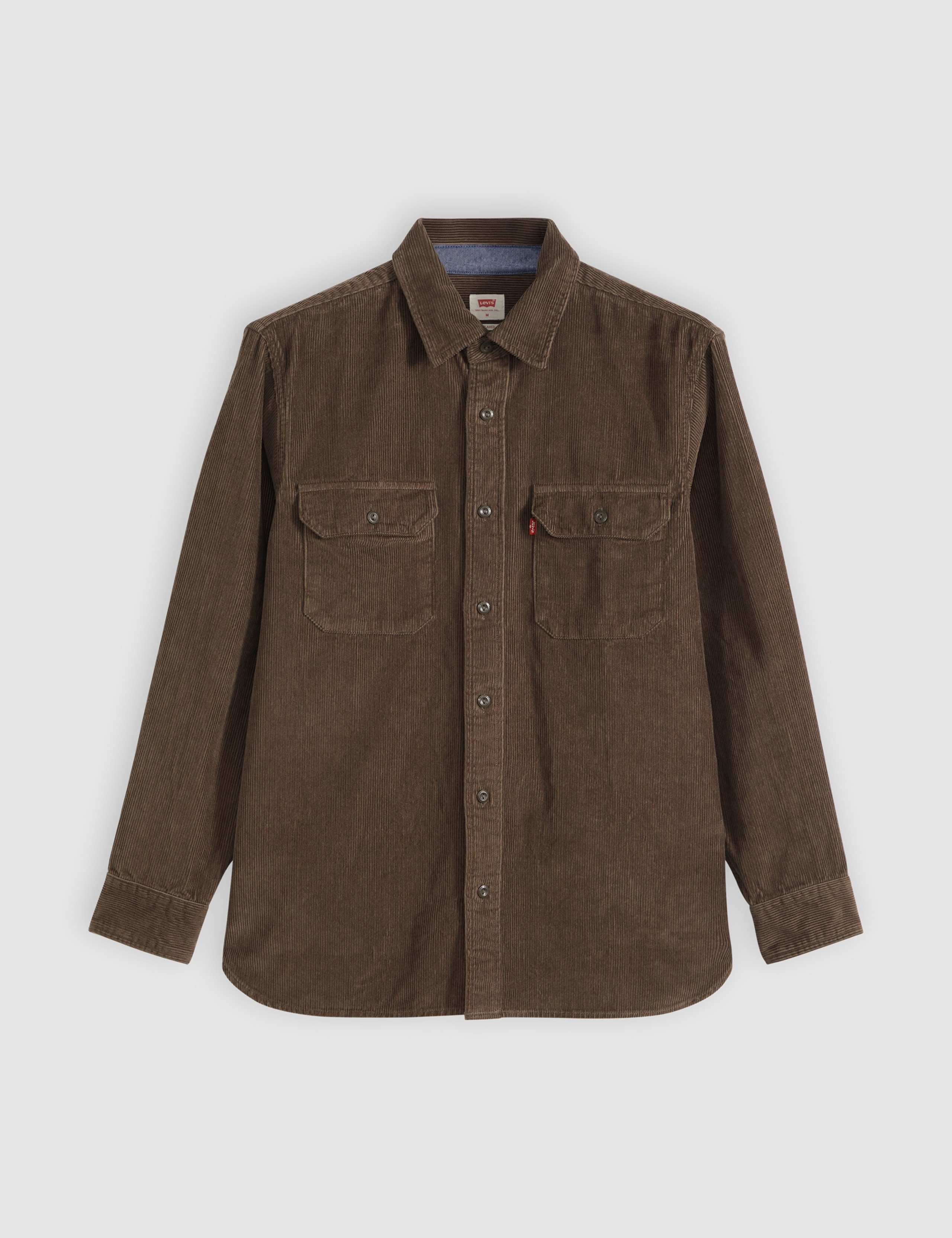 Classic Pure Cotton Needlecord Worker Shirt 2 of 6