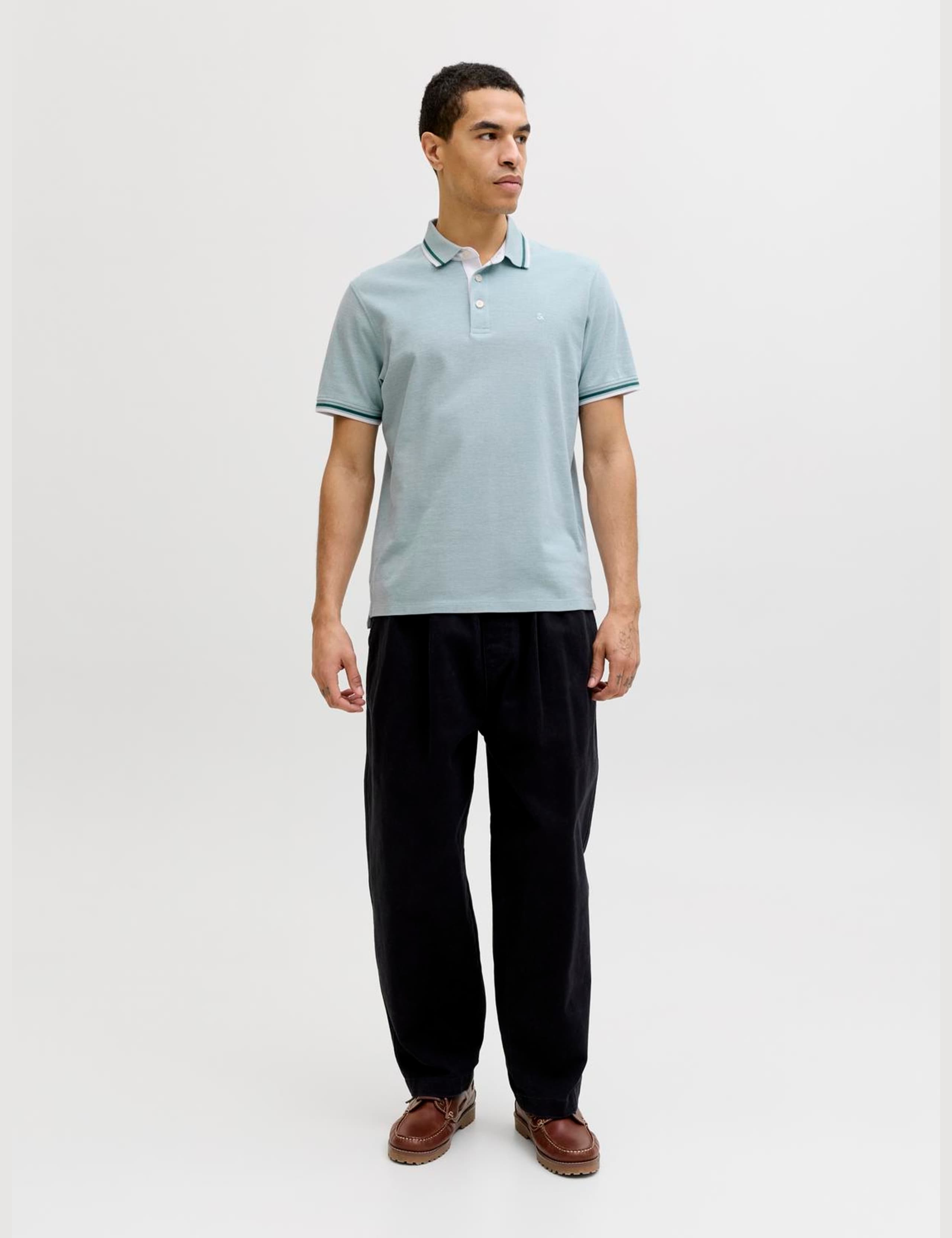 2pk Pure Cotton Polo Shirts 5 of 7