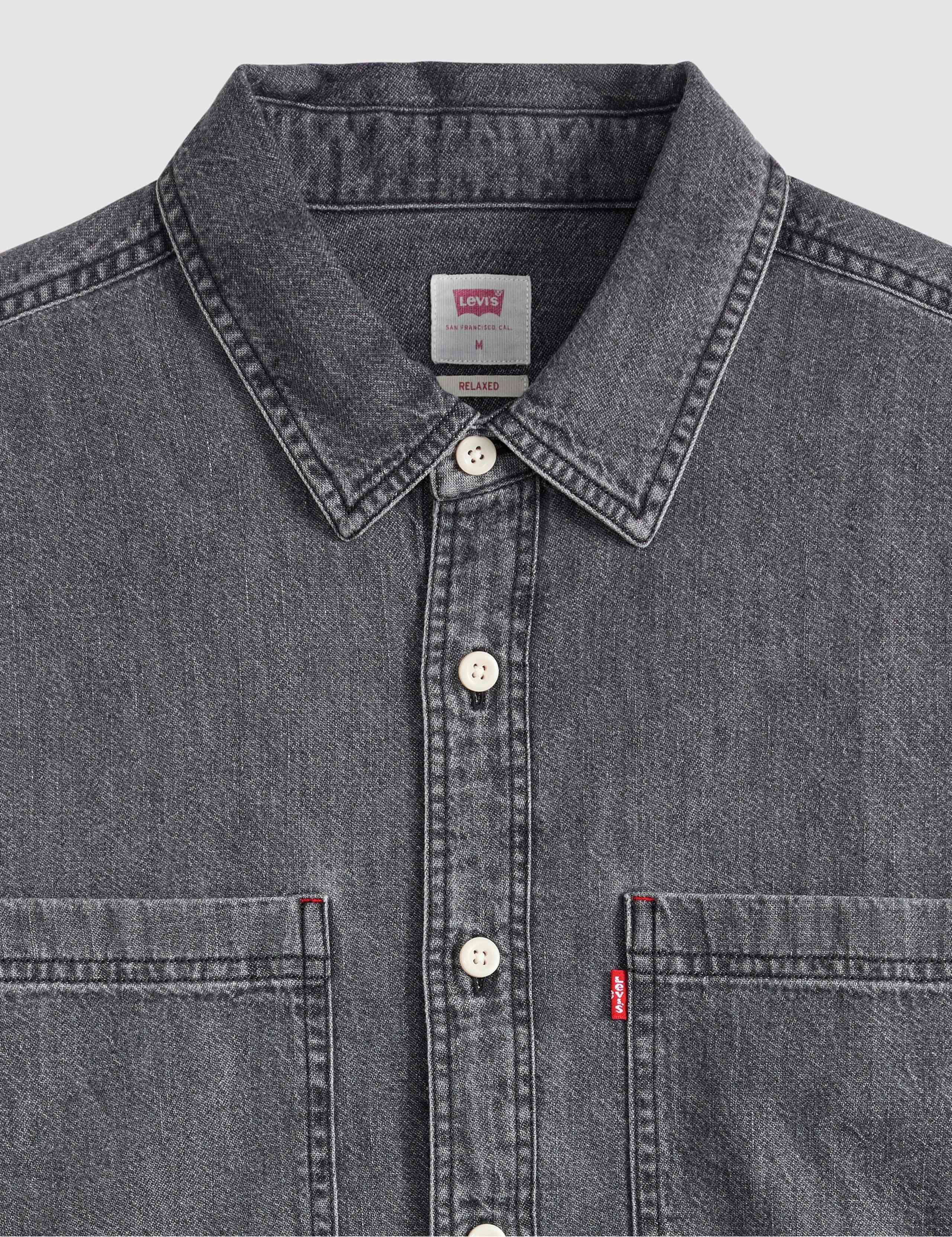 Relaxed Fit Pure Cotton Denim Overshirt 6 of 6