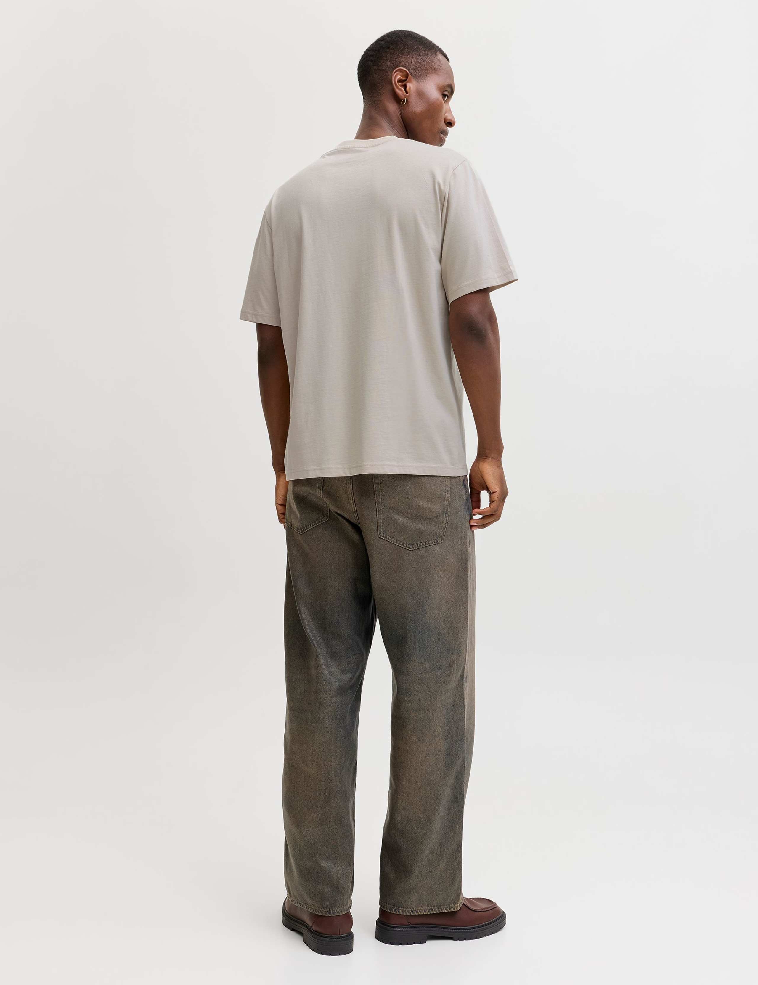 Pure Cotton Graphic Slogan T-Shirt 4 of 7