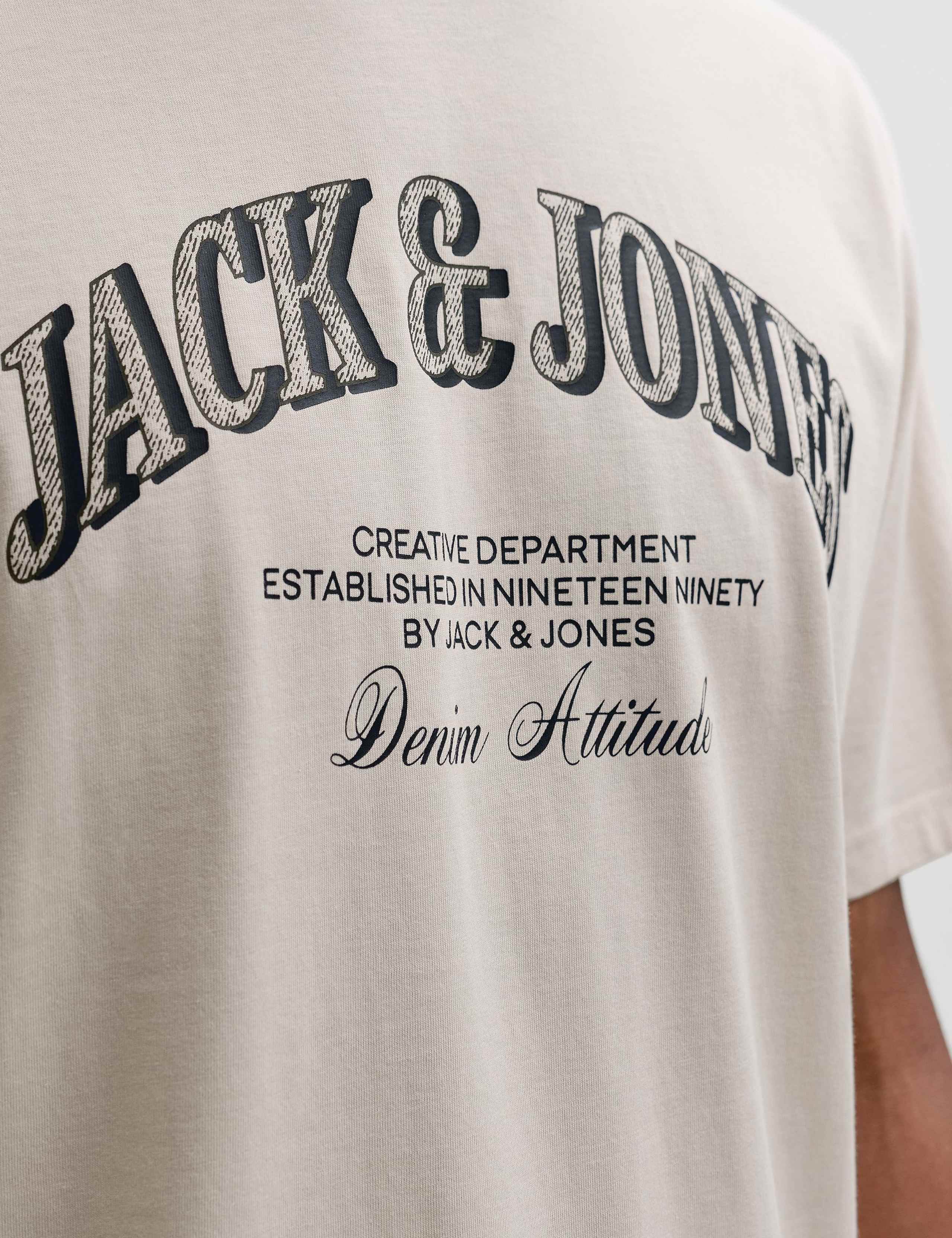 Pure Cotton Graphic Slogan T-Shirt 7 of 7