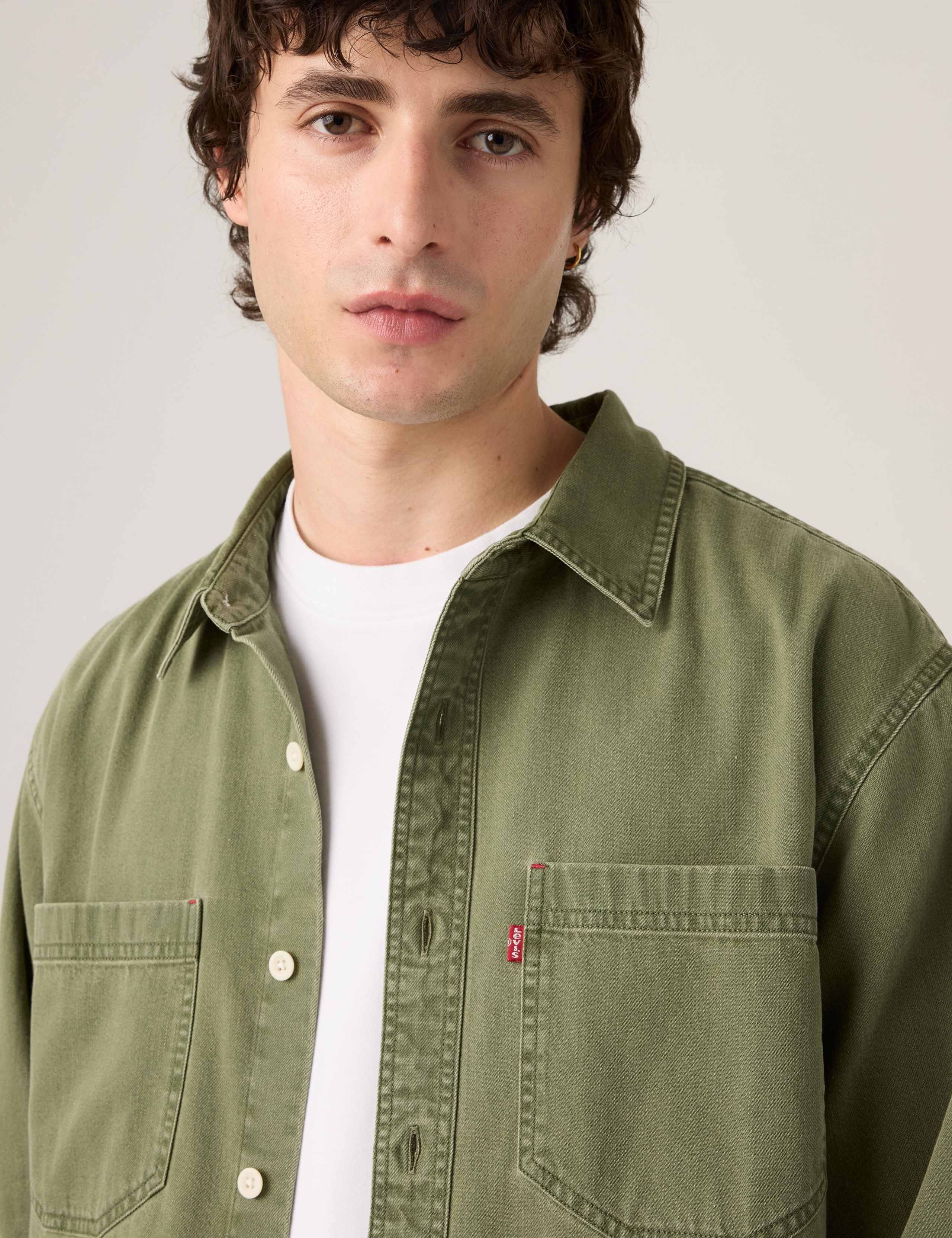 Relaxed Fit Pure Cotton Denim Shirt 4 of 6
