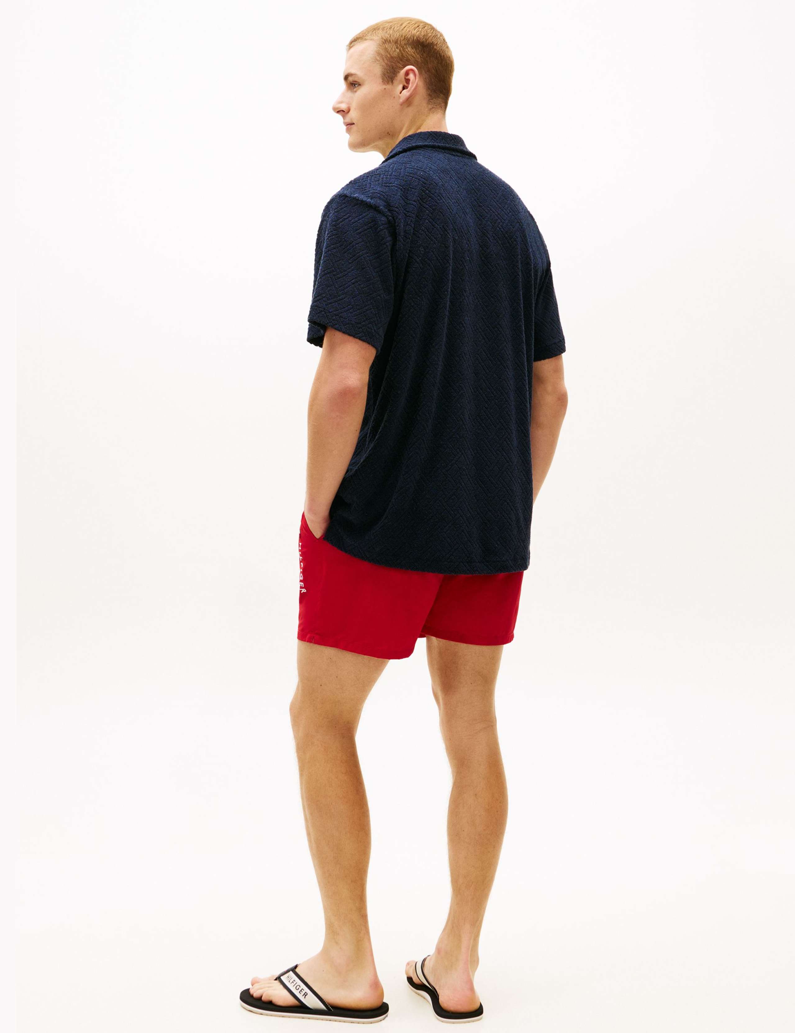 Cotton Rich Jersey Textured Short Sleeve Shirt 4 of 5