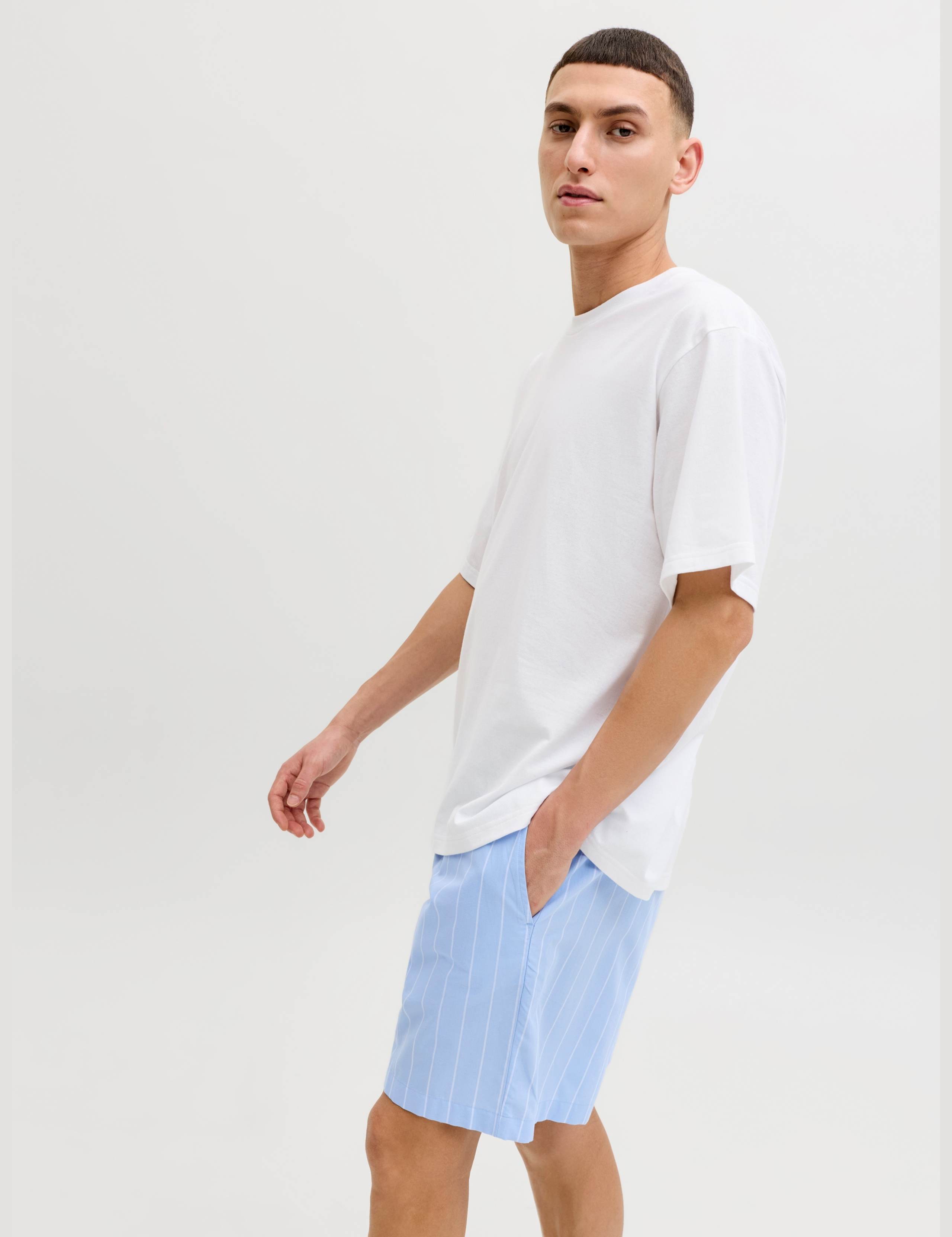 Cotton Rich Striped Pyjama Set 4 of 8