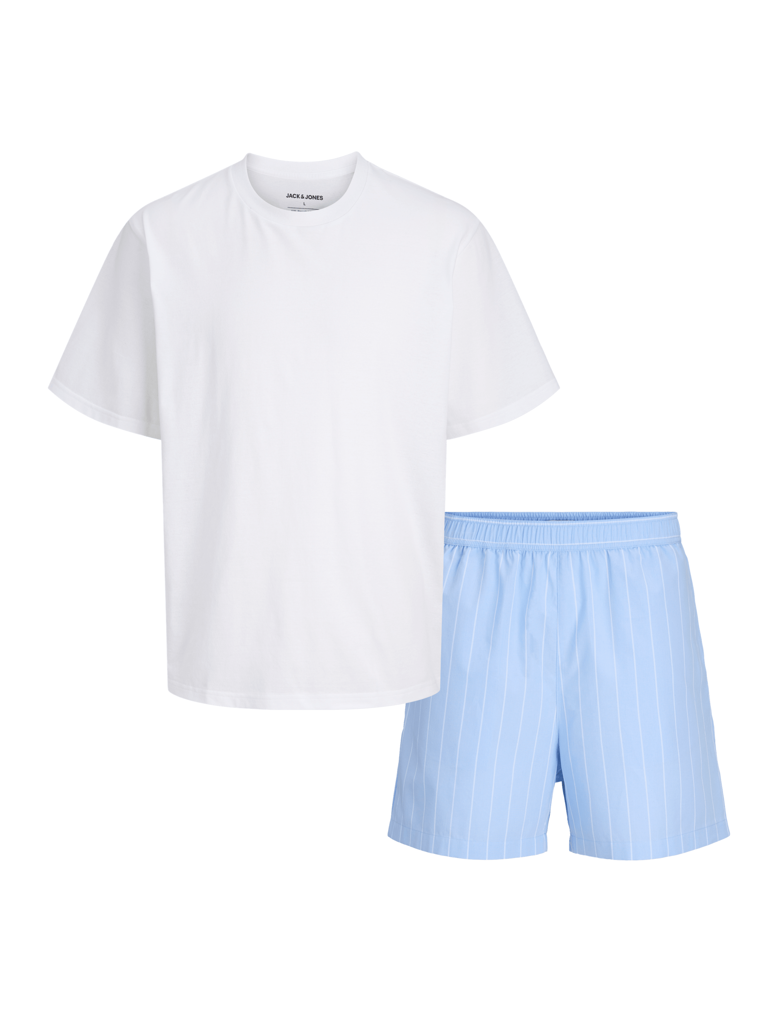 Cotton Rich Striped Pyjama Set 7 of 8