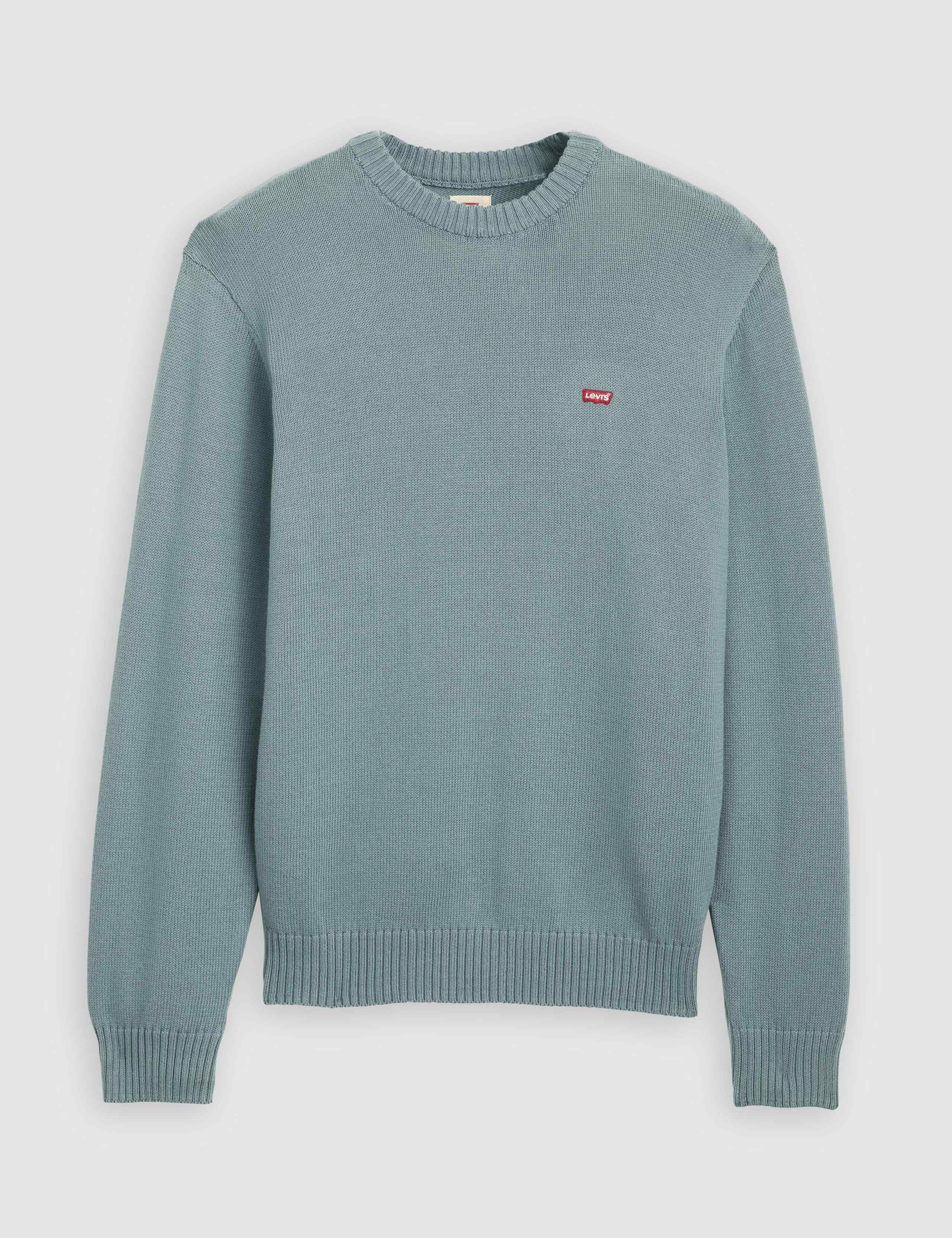 Pure Cotton Crew Neck Jumper 2 of 5