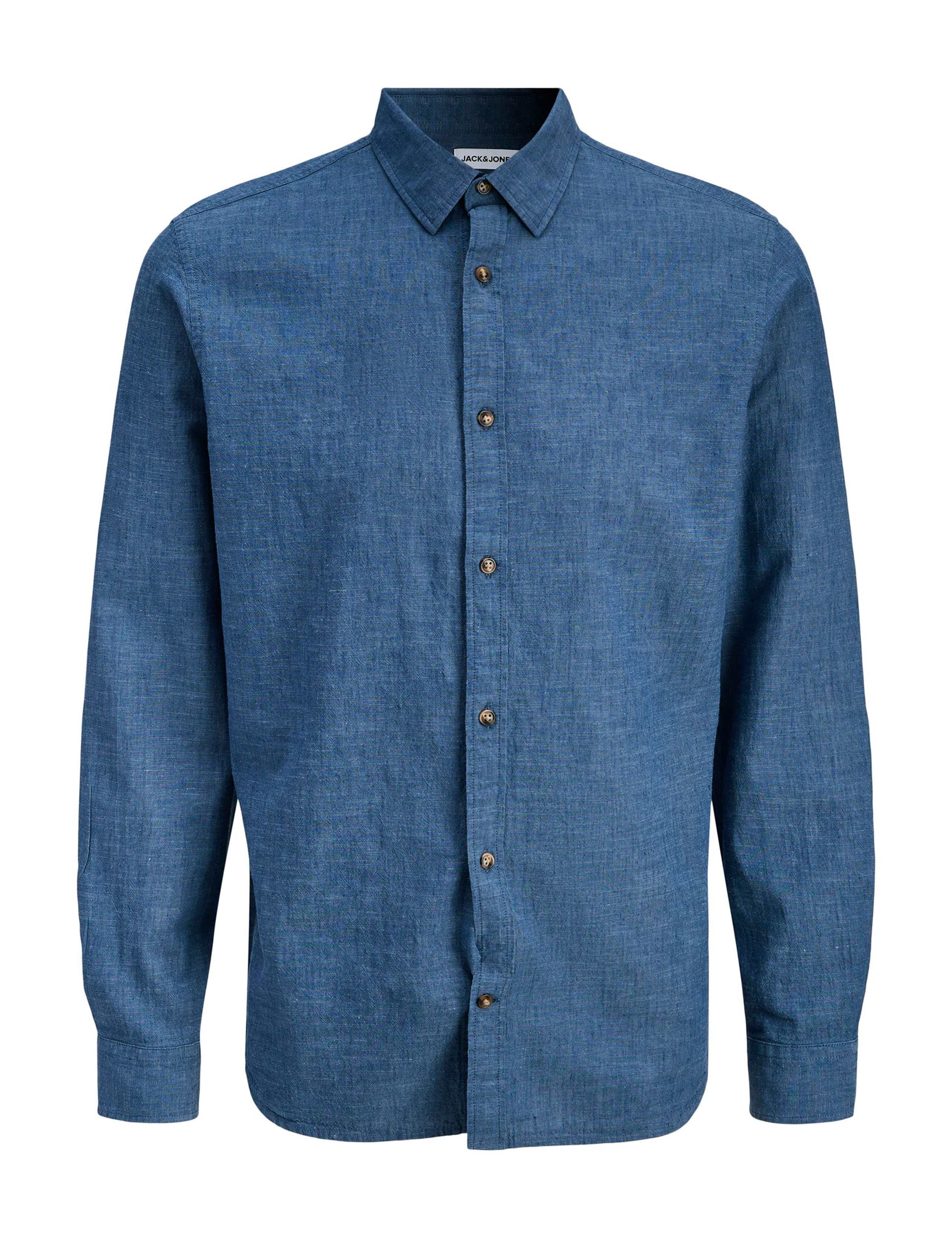 Regular Fit Linen Blend Shirt 1 of 1