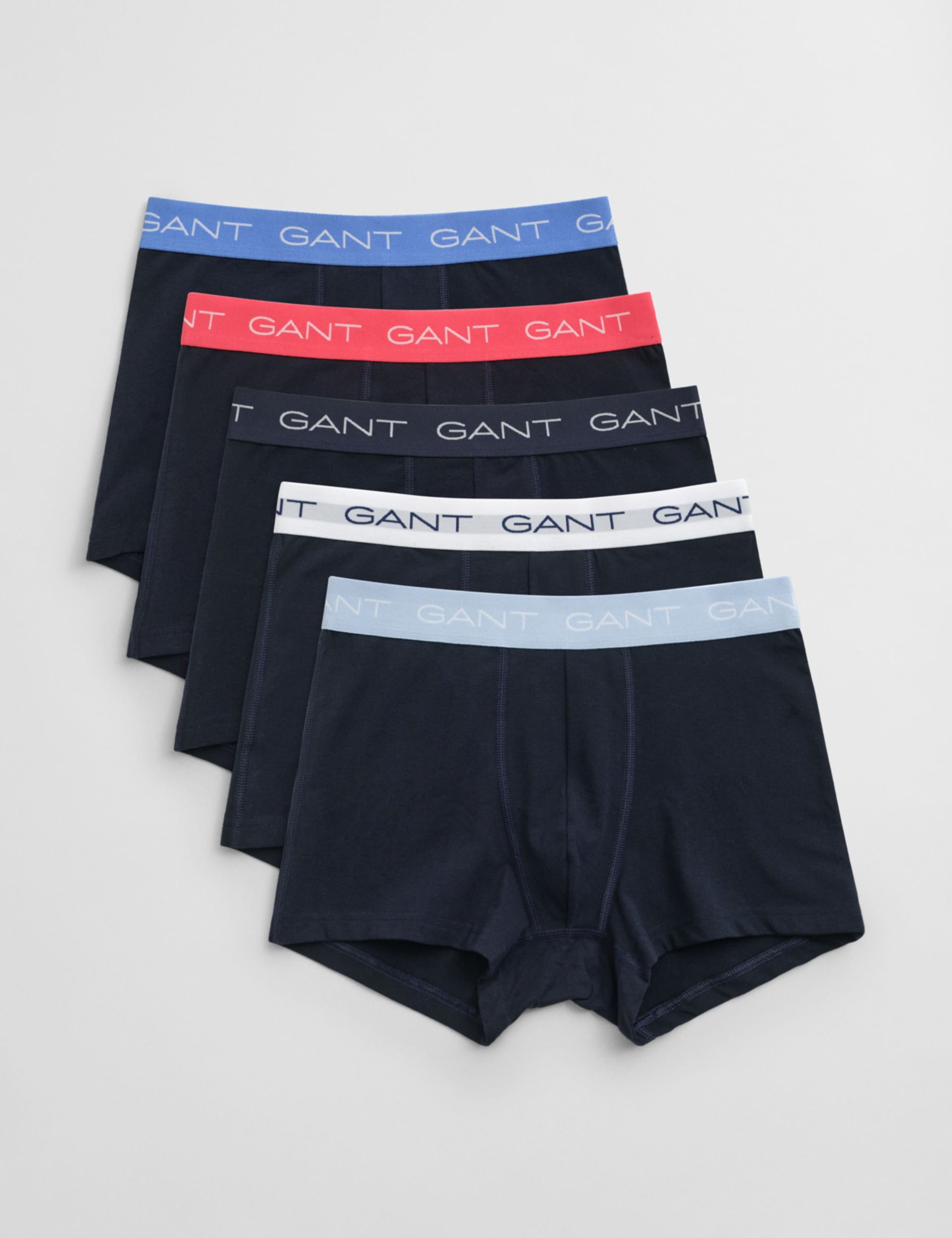 5pk Cotton Rich Stretch Trunks 2 of 4