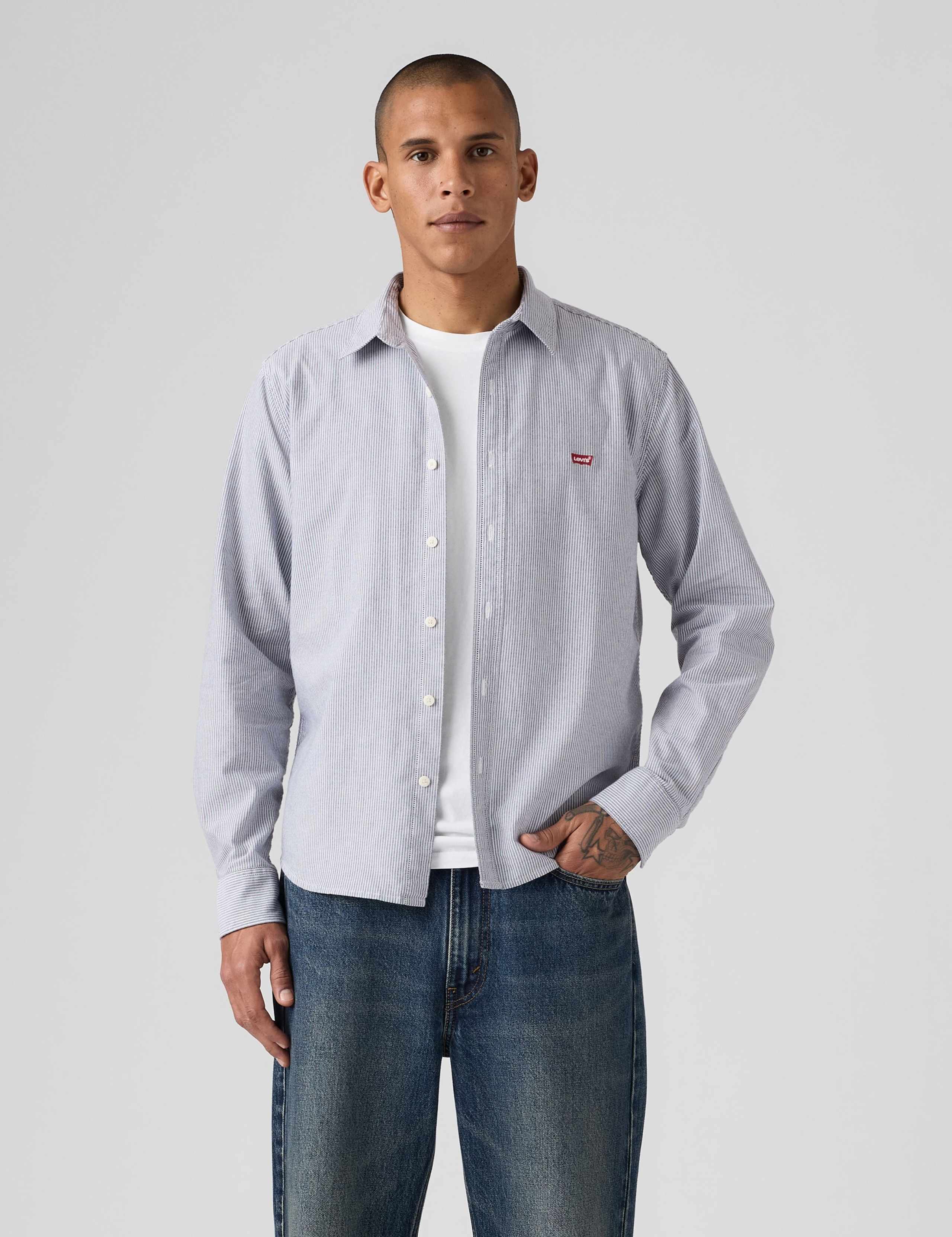 Regular Fit Pure Cotton Striped Shirt 1 of 6