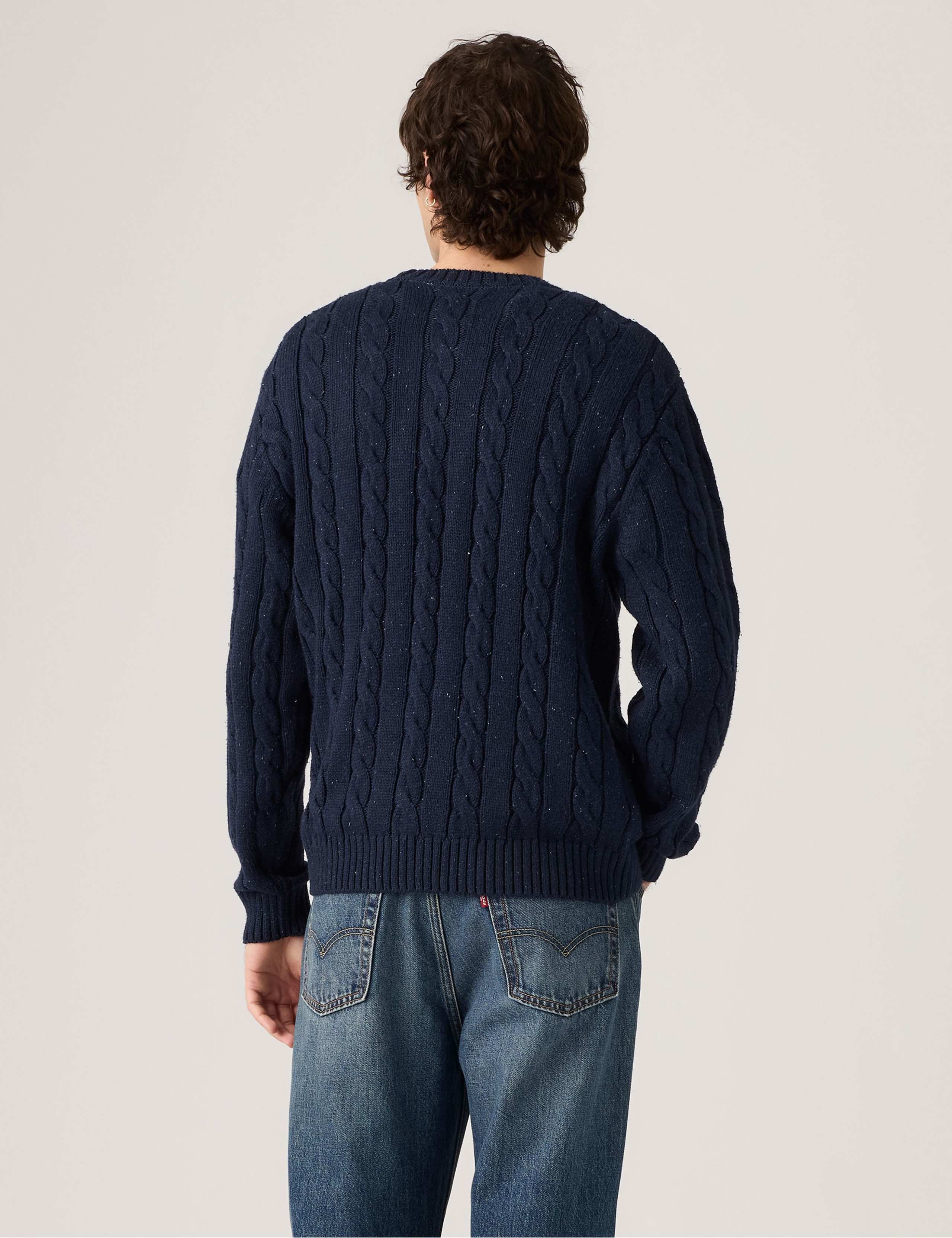 Laurel Cable Knit Crew Neck Jumper 3 of 6