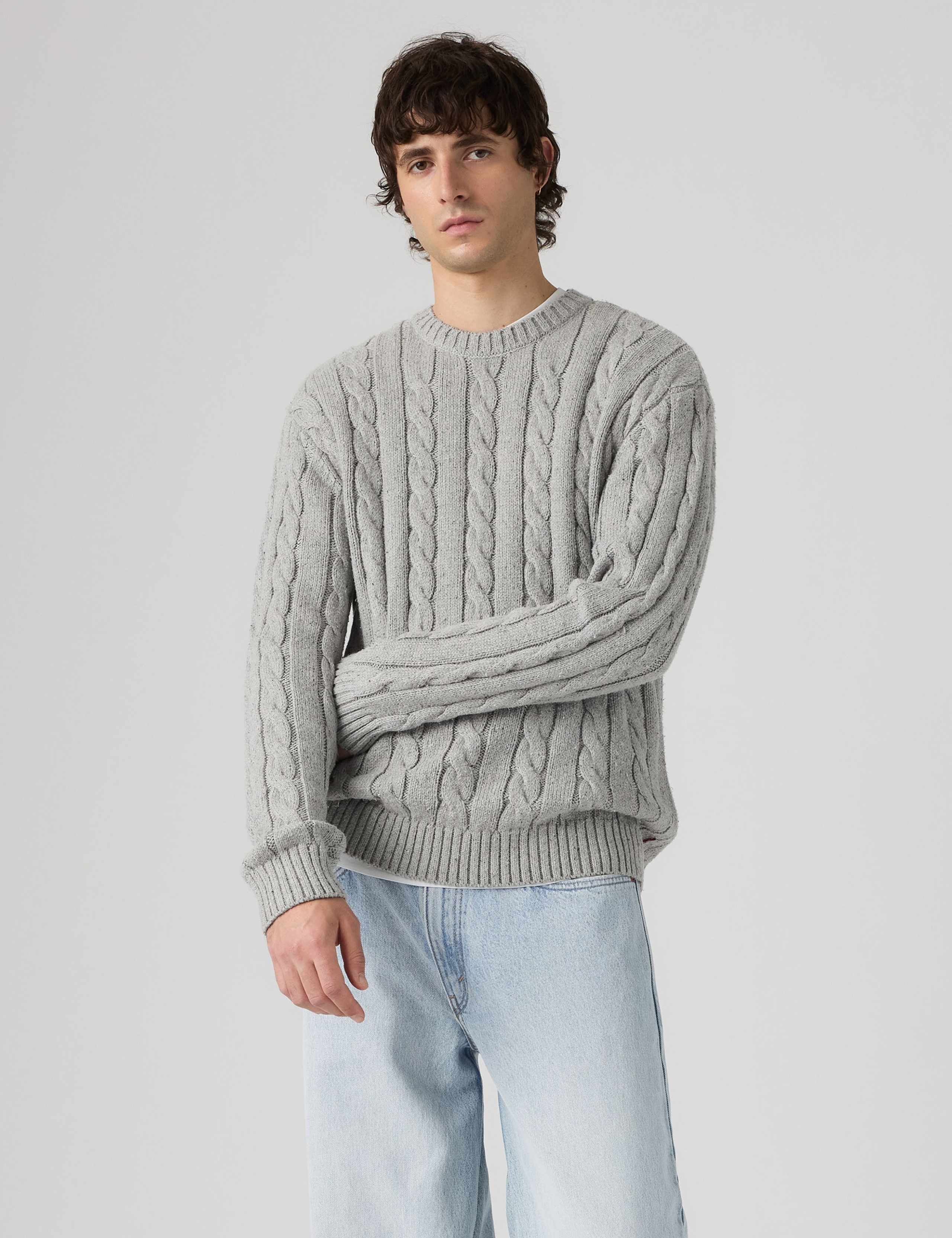 Laurel Cable Knit Crew Neck Jumper 4 of 6