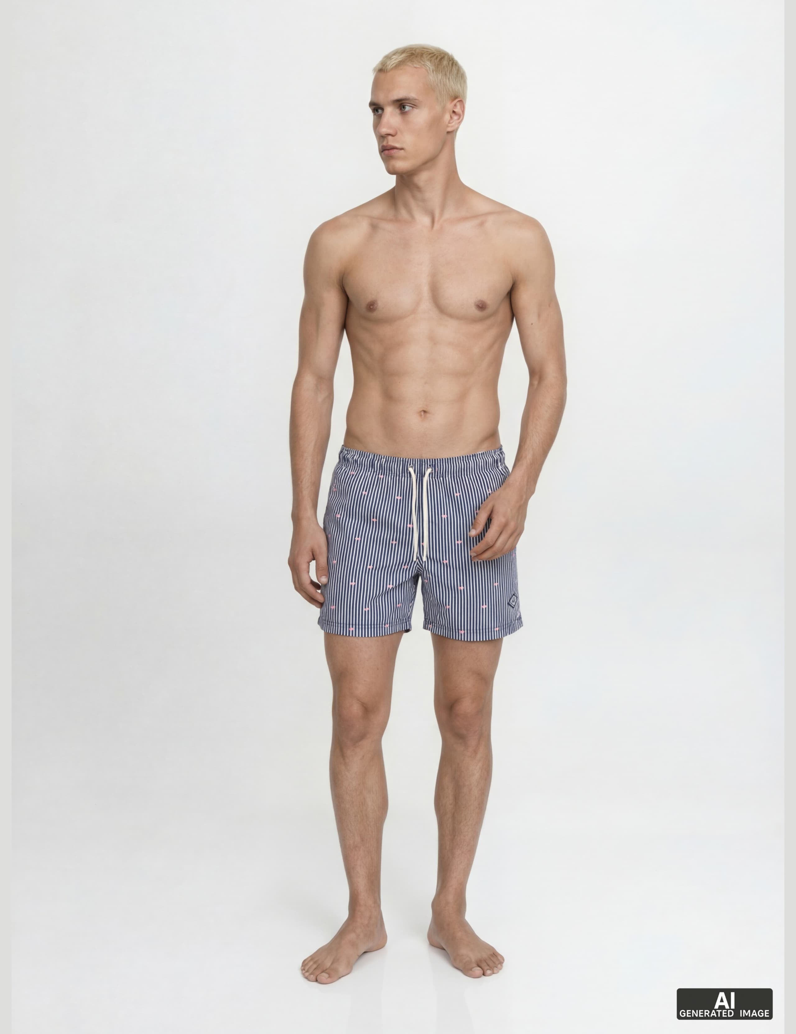 Striped Swim Shorts 2 of 5