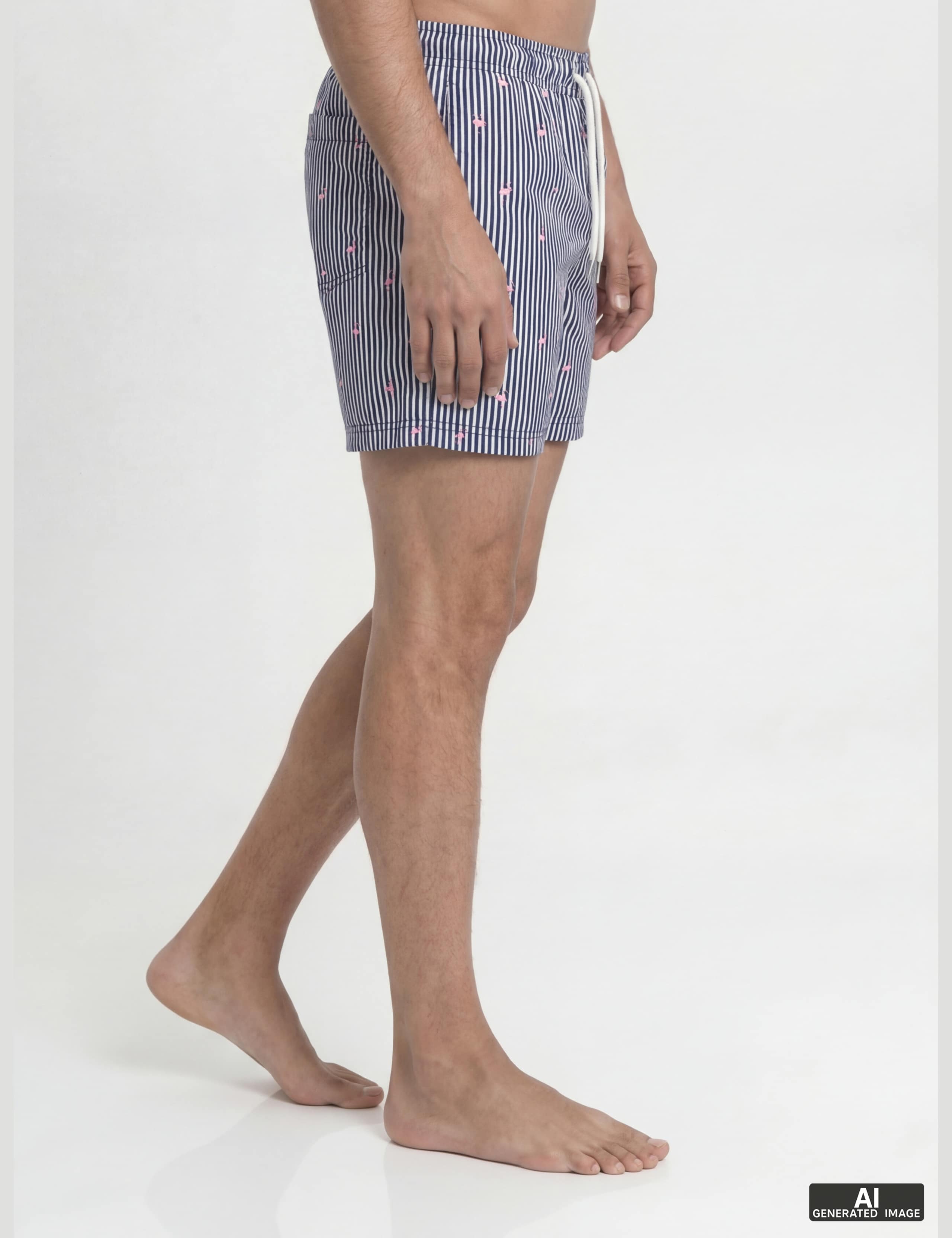 Striped Swim Shorts 4 of 5