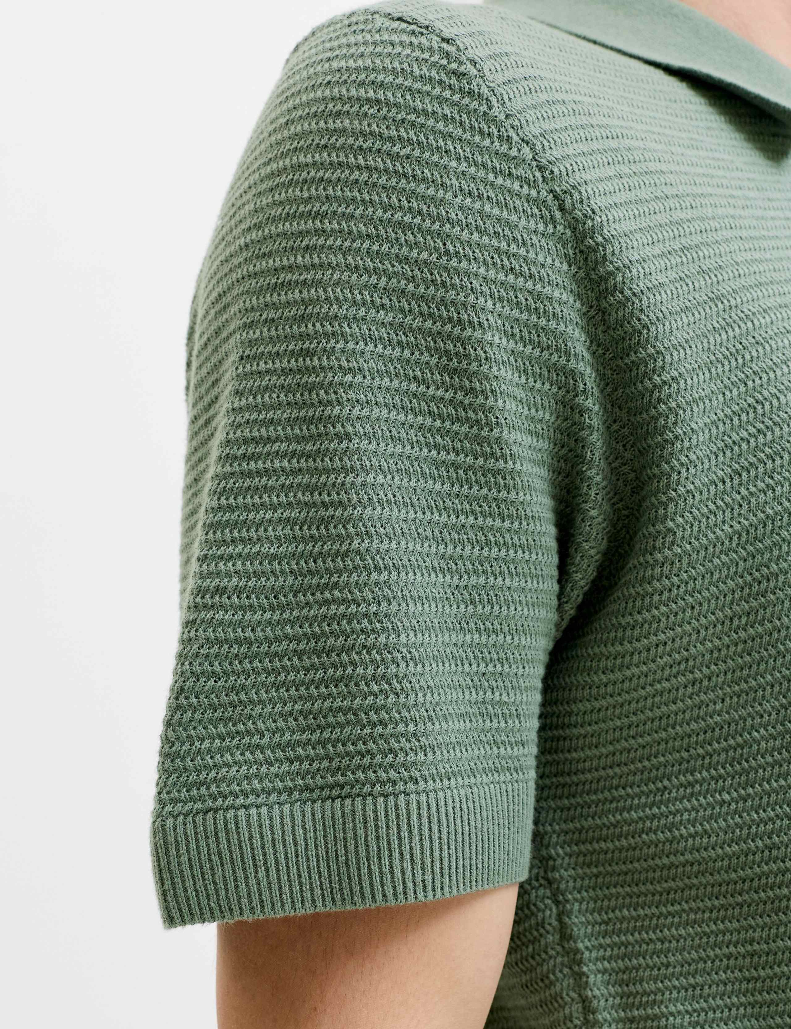 Regular Fit Striped Short Sleeve Oxford Shirt 4 of 6