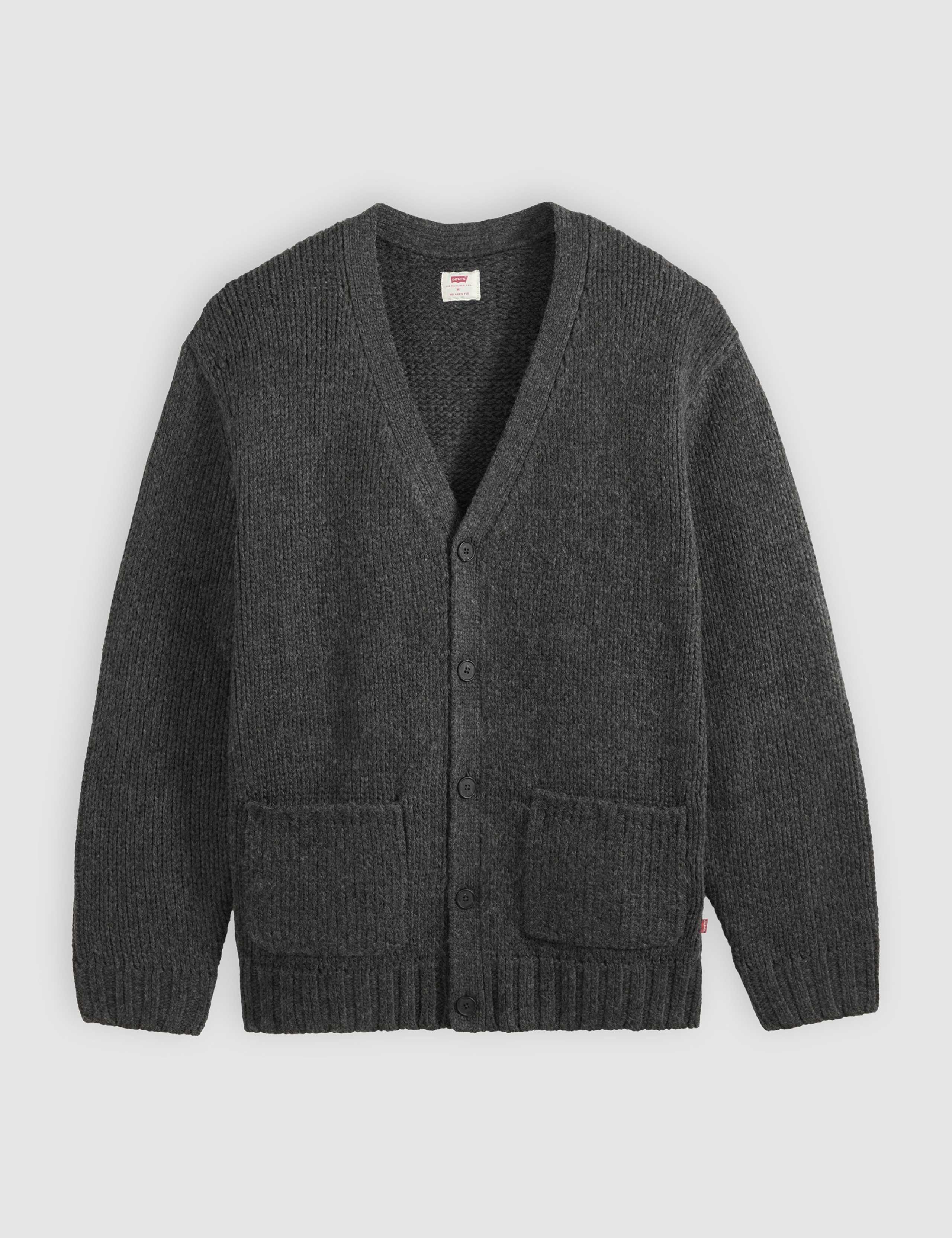 Regular Fit Long Sleeve V Neck Cardigan 2 of 5