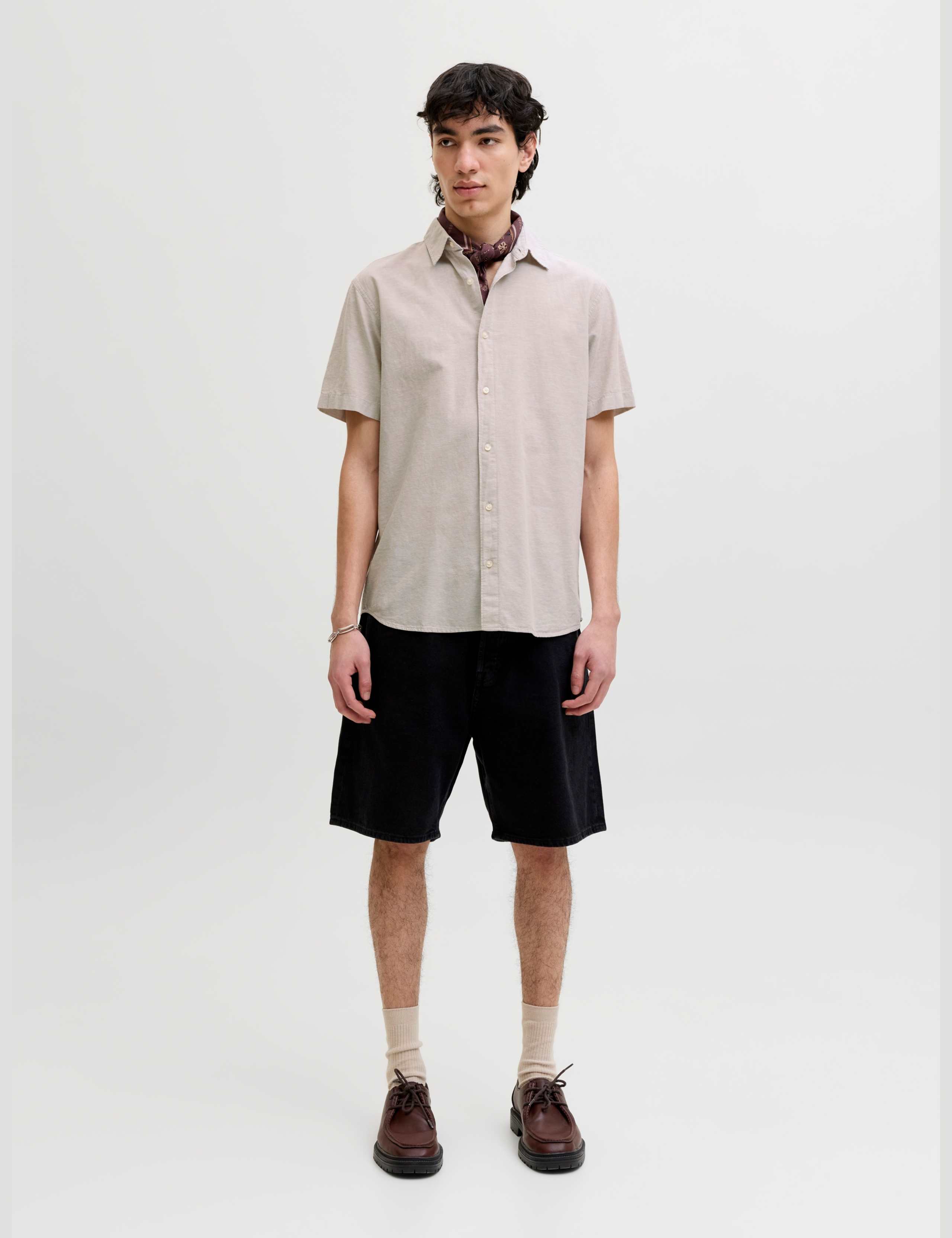 Regular Fit Cotton Rich Short Sleeve Shirt 2 of 7