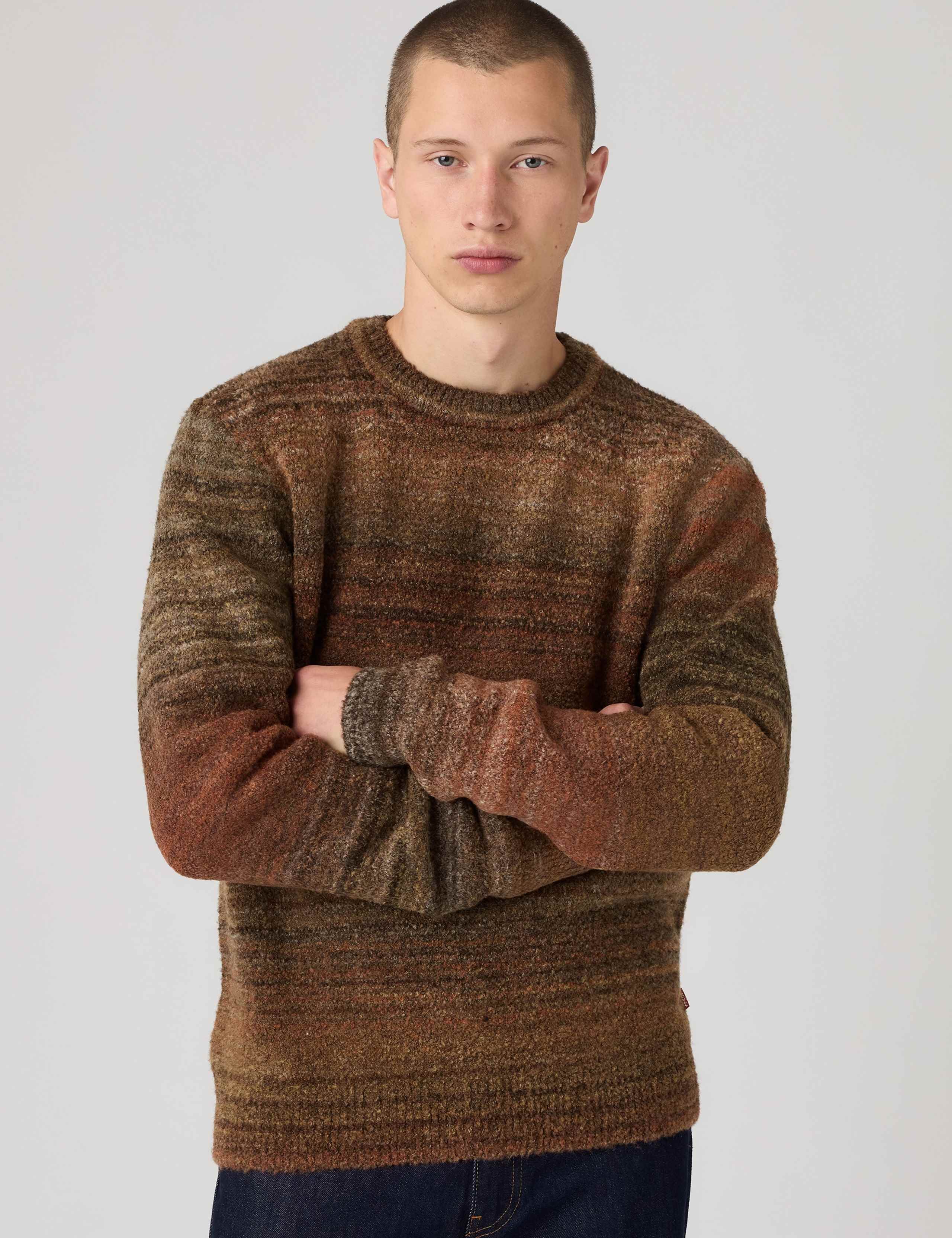 Regular Fit Striped Crew Neck Jumper 3 of 5