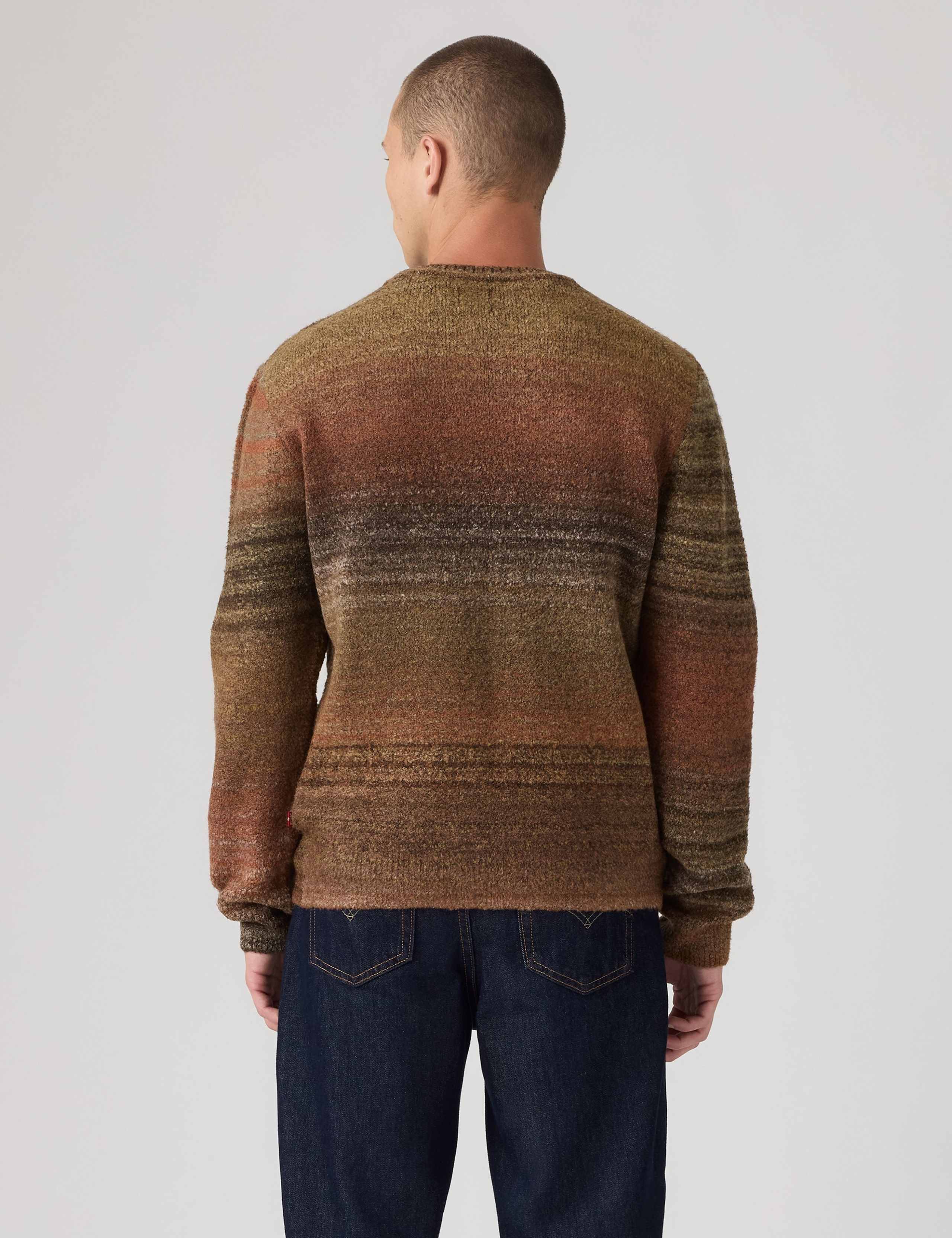 Regular Fit Striped Crew Neck Jumper 5 of 5