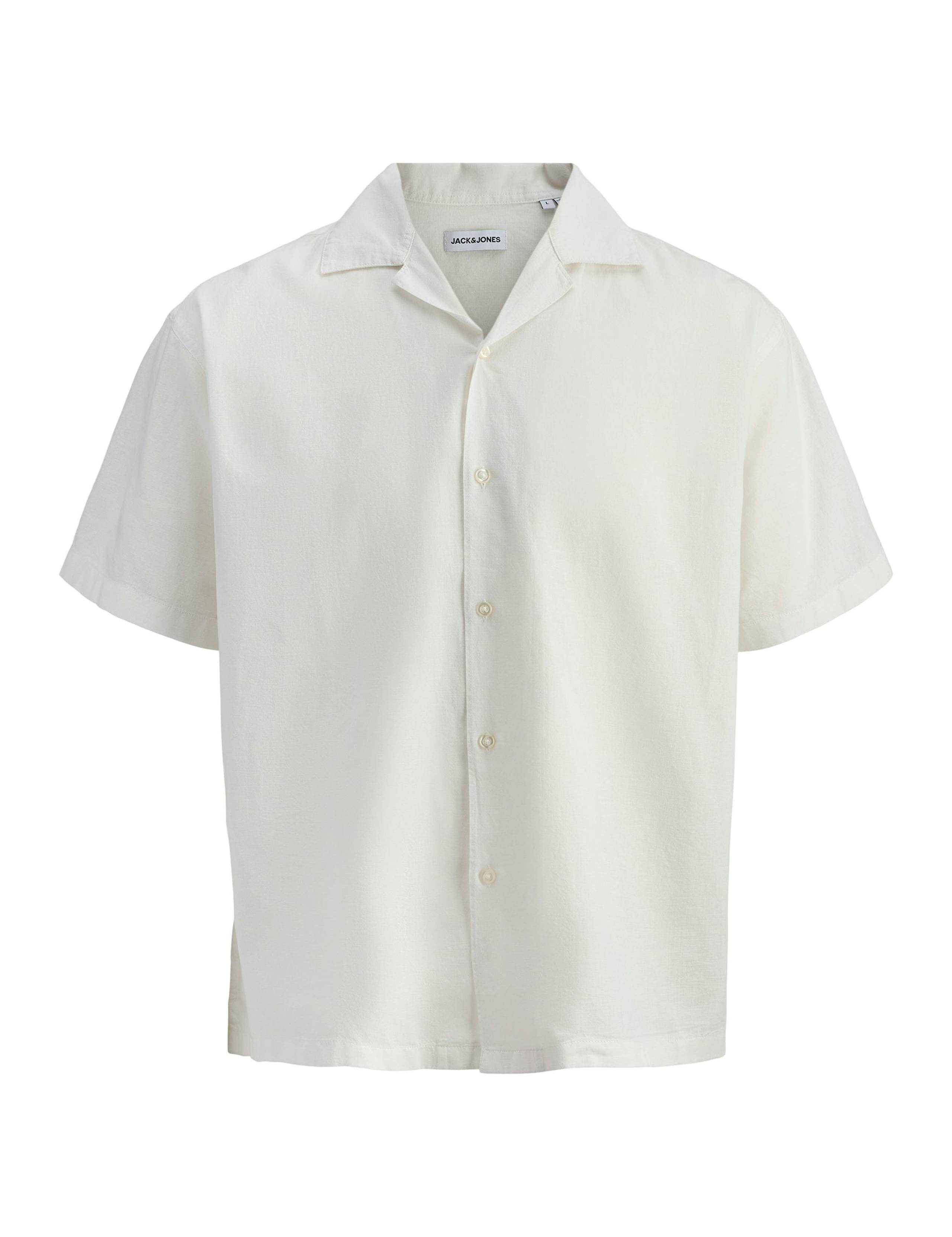 Relaxed Fit Camp Collar Short Sleeve Shirt 1 of 1