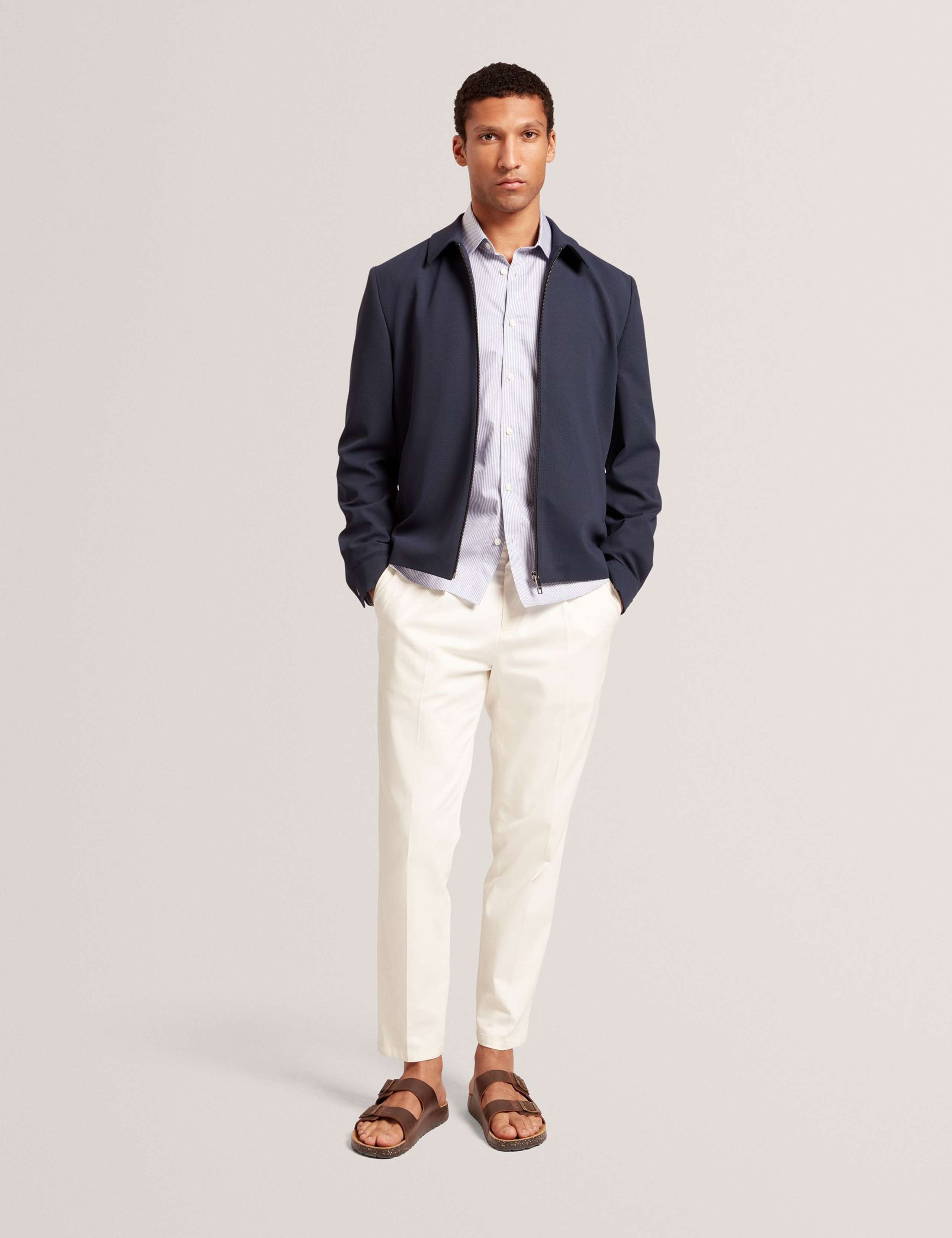 Waffle Knit Harrington Jacket 5 of 8
