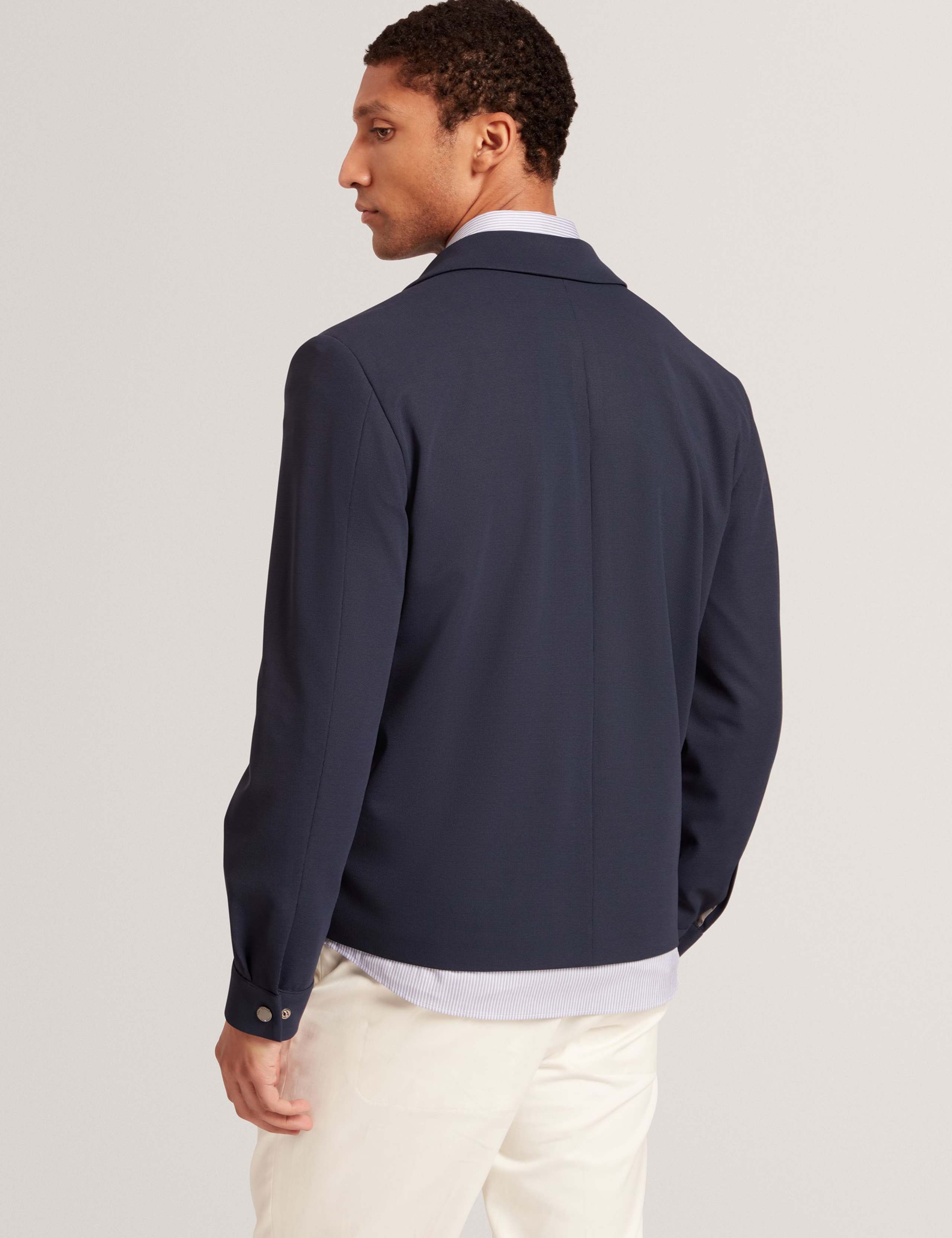 Waffle Knit Harrington Jacket 7 of 8