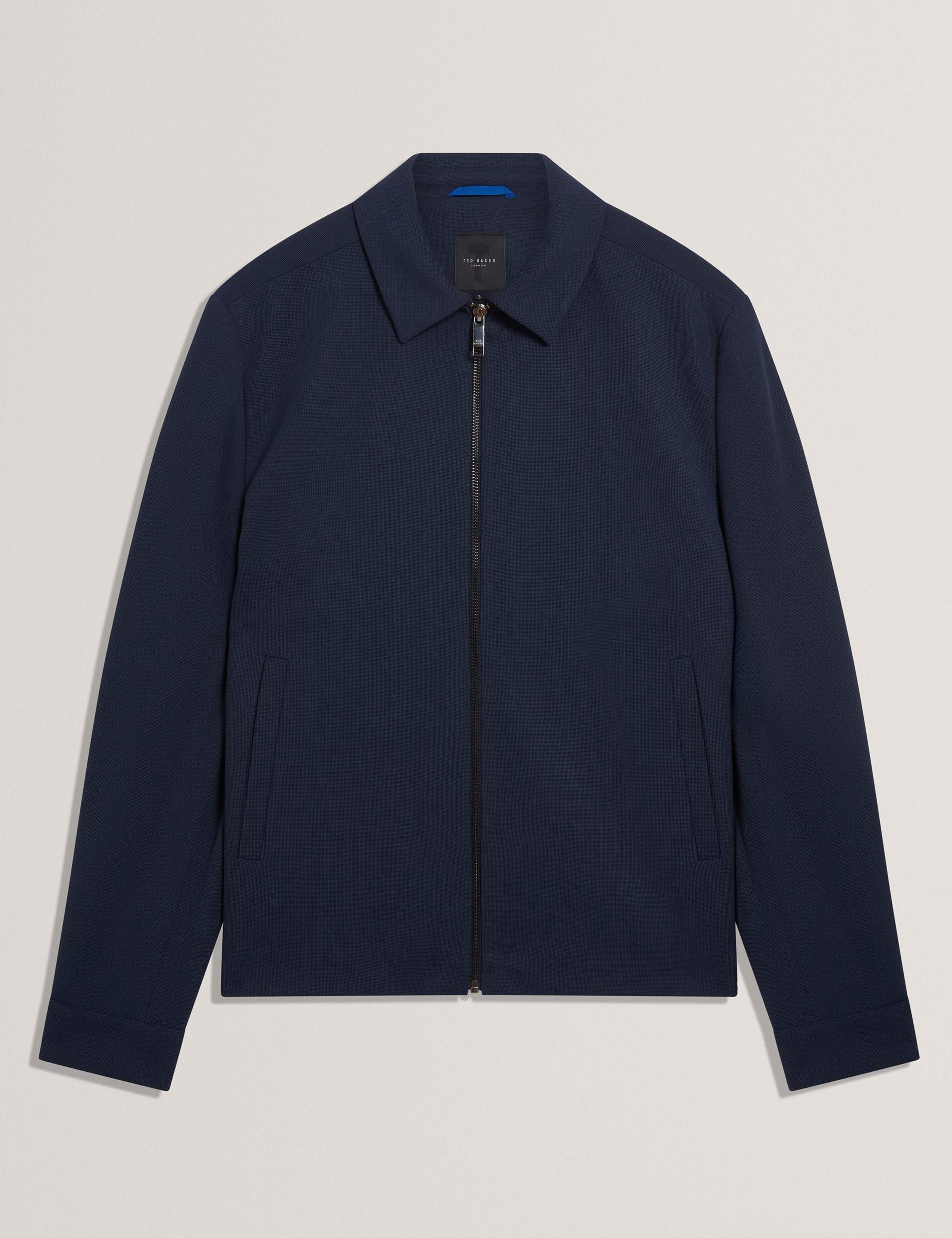 Waffle Knit Harrington Jacket 2 of 8