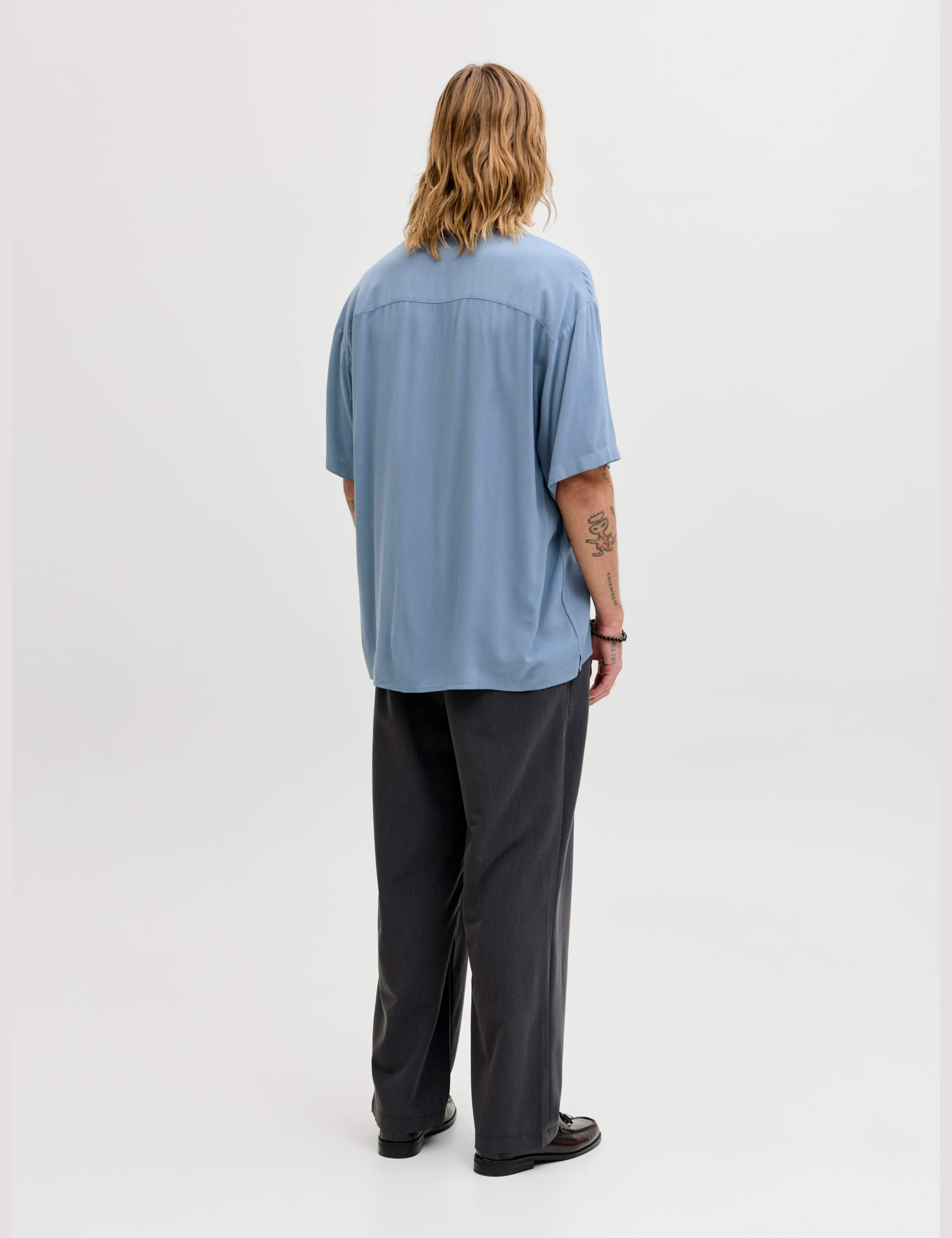 Relaxed Fit Camp Collar Short Sleeve Shirt 3 of 7